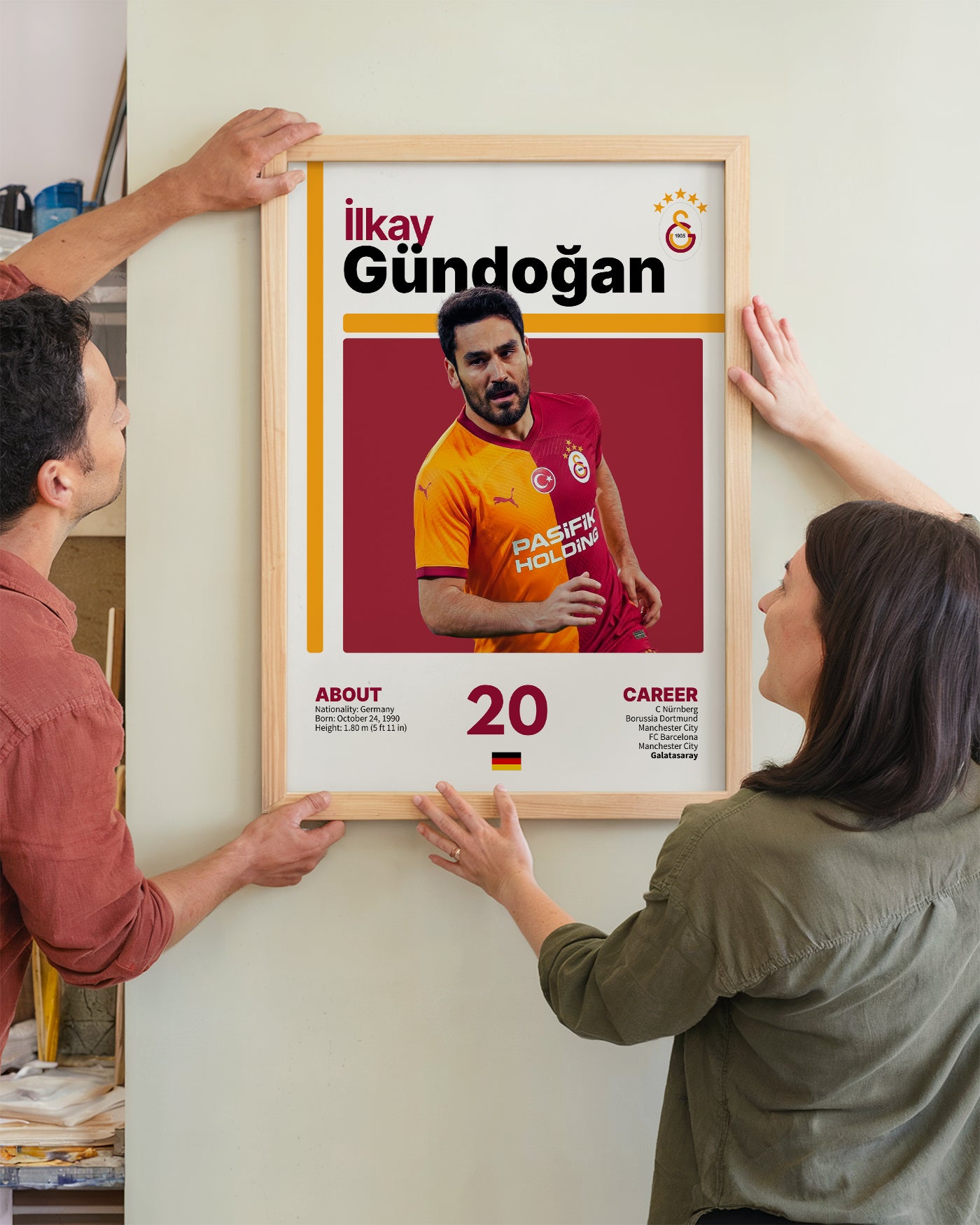 Info Series İlkay Gündoğan Tasarım Tablo