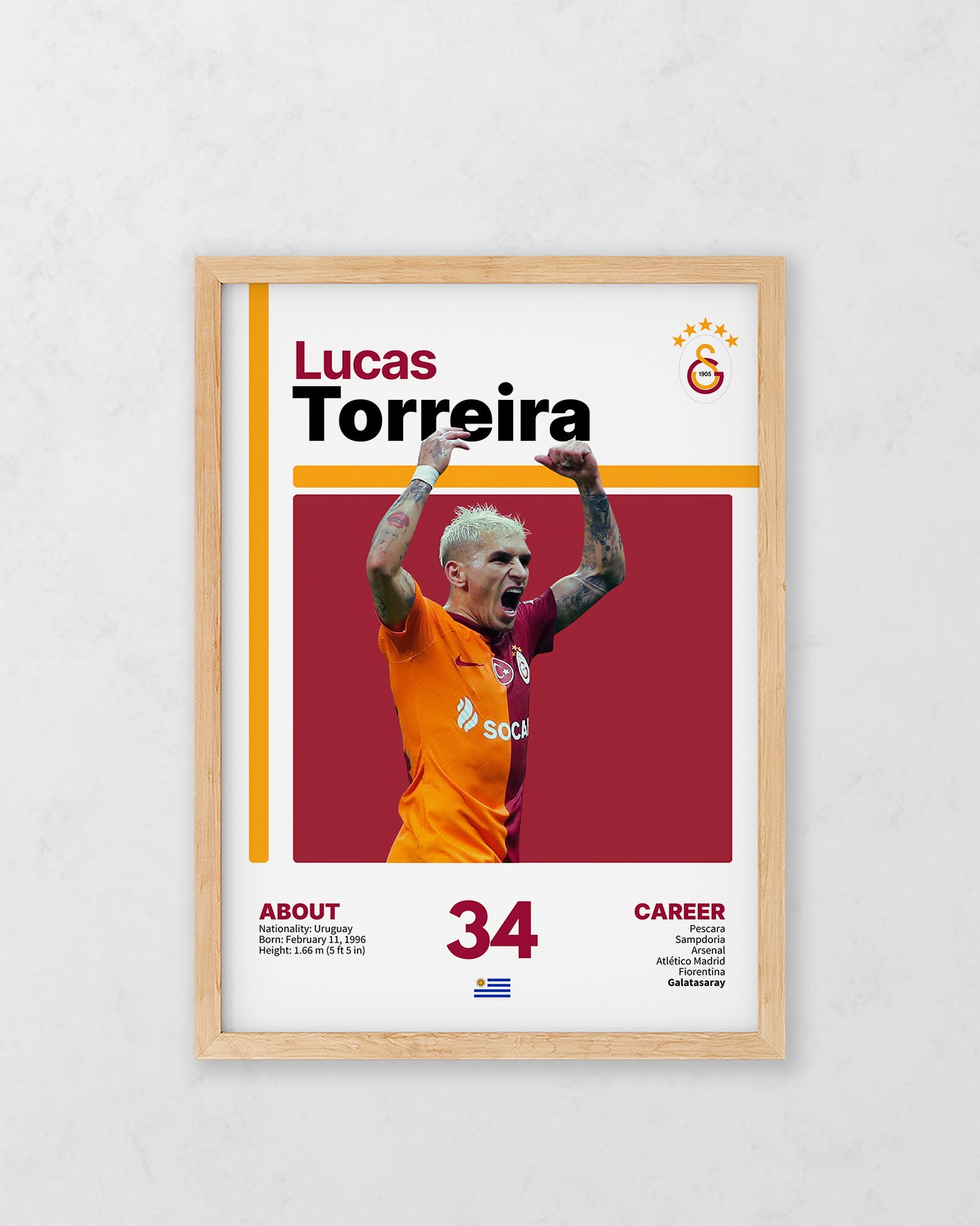 Info Series Lucas Torreira Tasarım Tablo