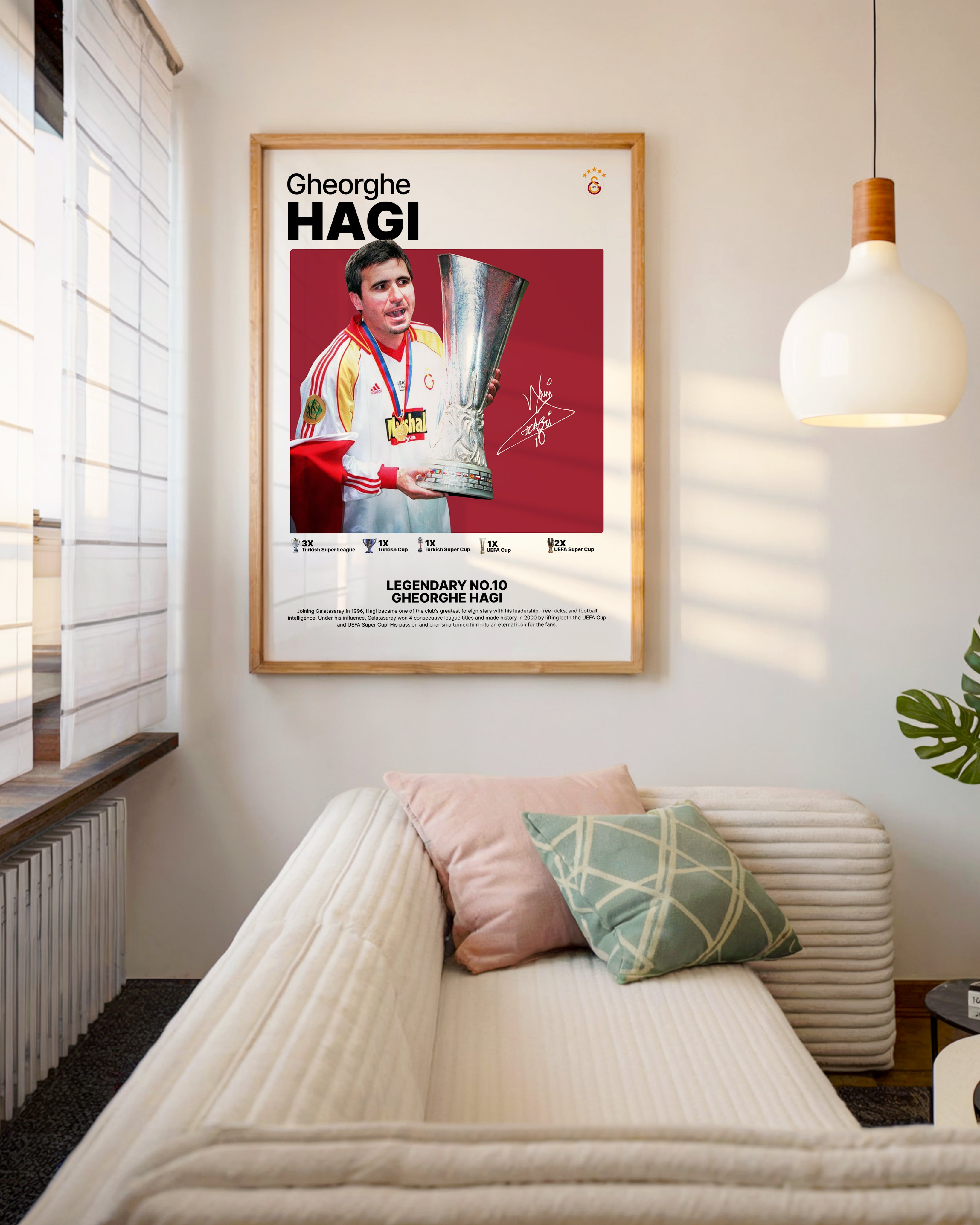 George Hagi Dijital İmzalı Tasarım Tablo