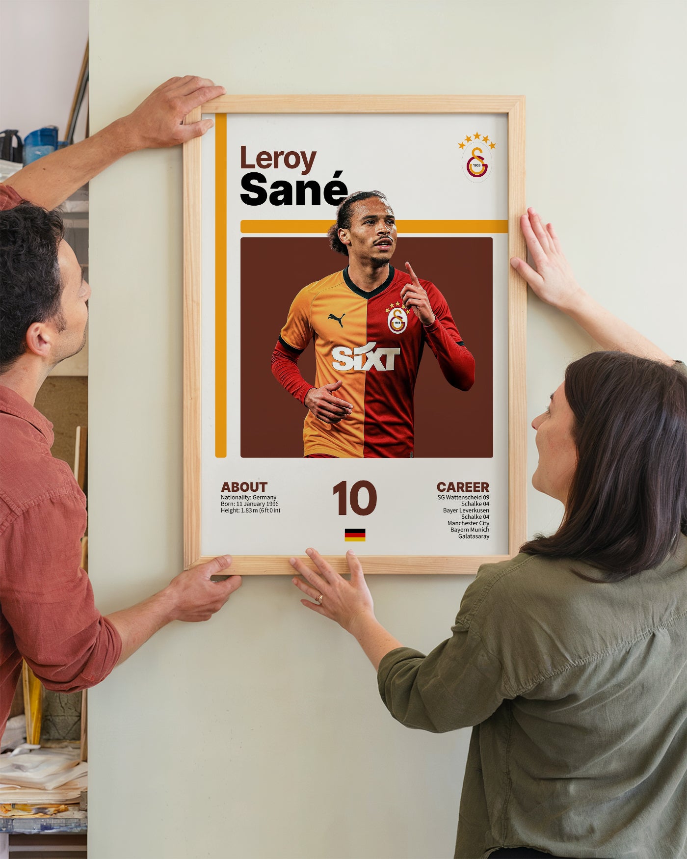 Info Series Leroy Sane #10