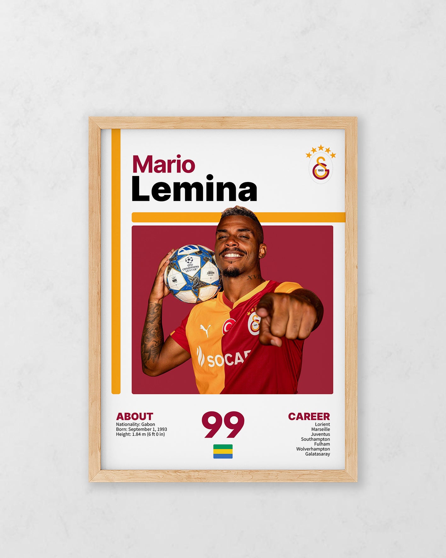 Mario Lemina Tasarım Tablo