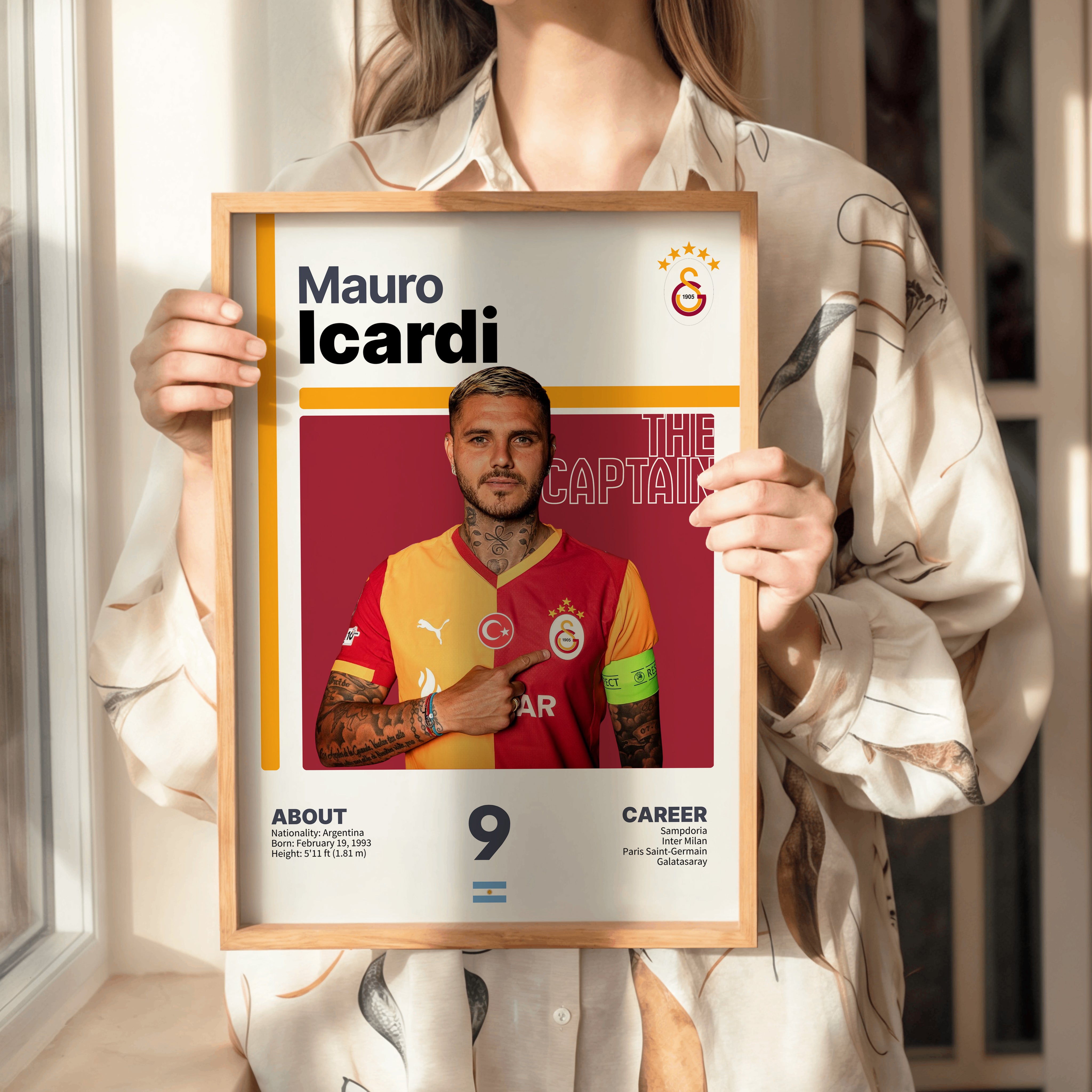 Mauro Icardi X Tasarım Tablo