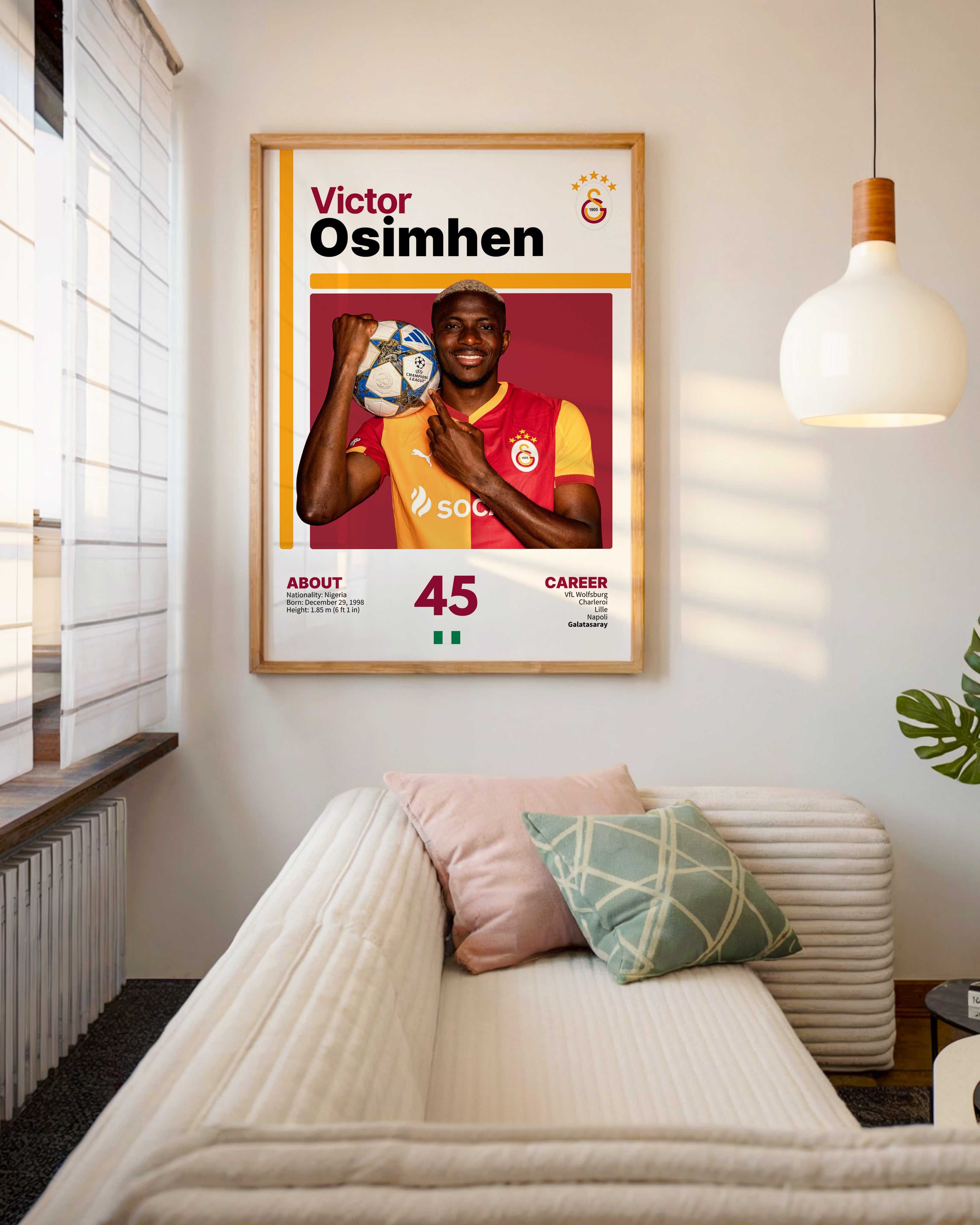 Victor Osimhen X Tasarım Tablo
