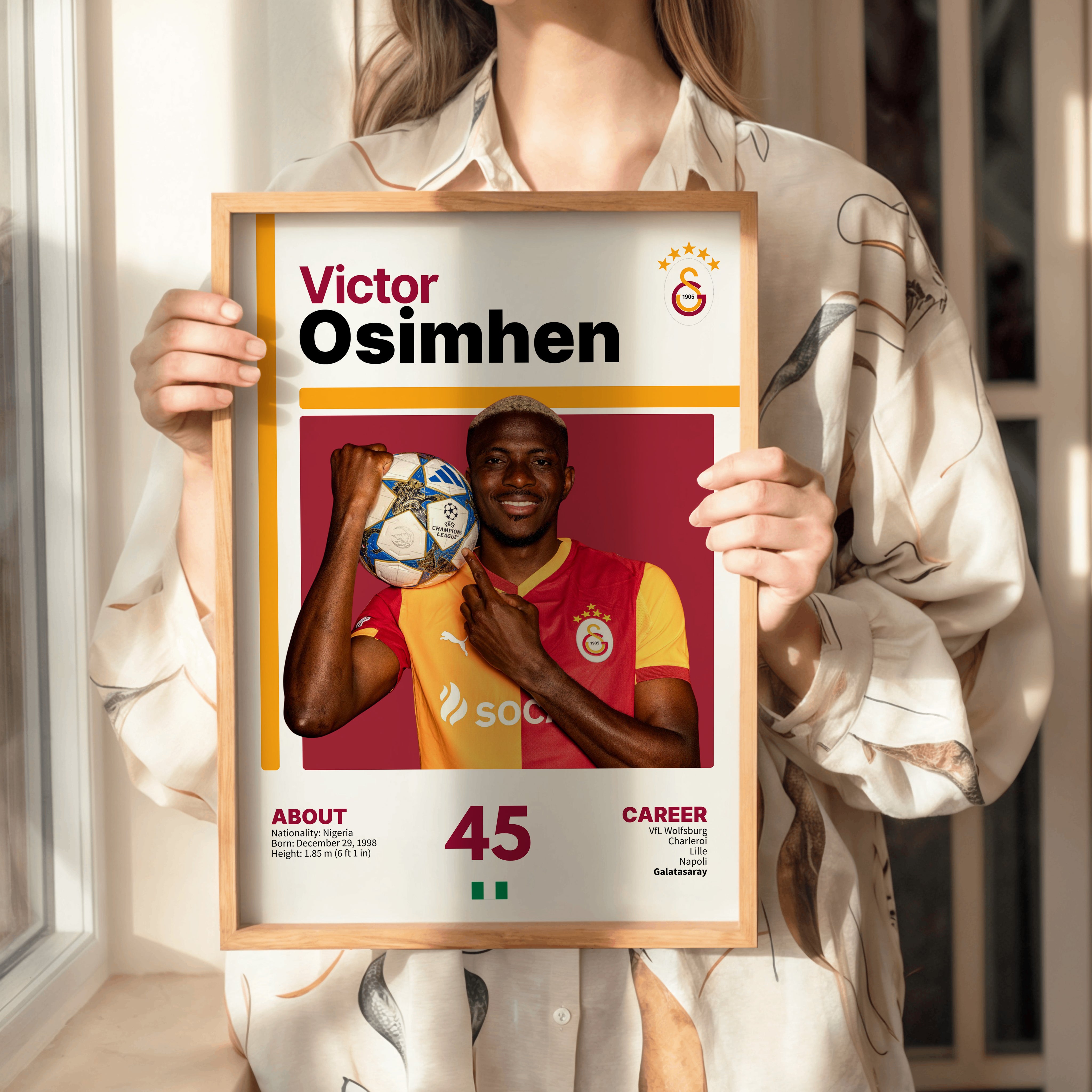 Victor Osimhen X Tasarım Tablo