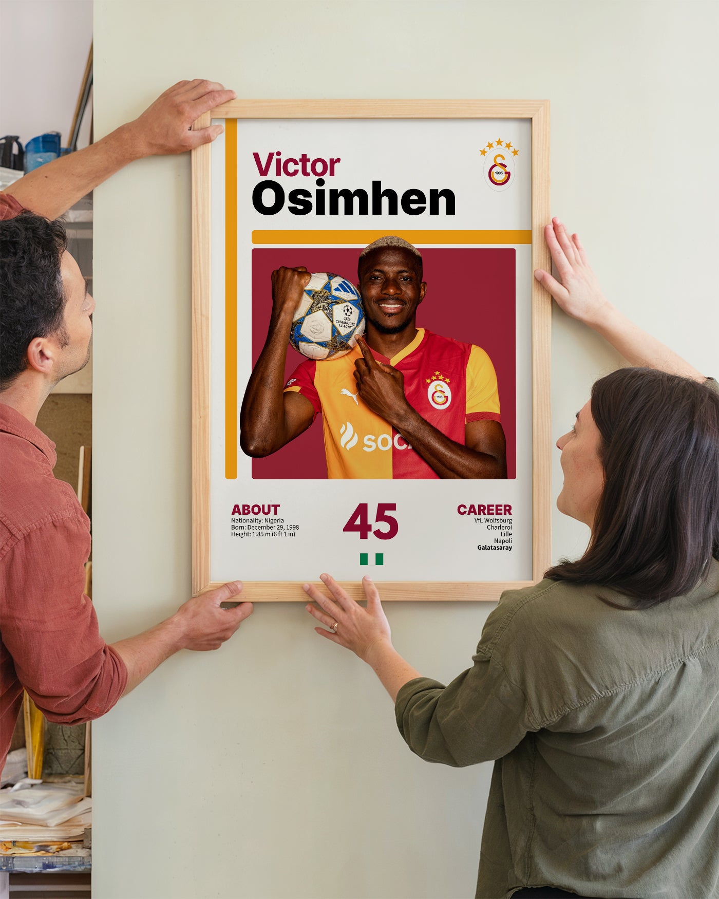 Victor Osimhen X Tasarım Tablo