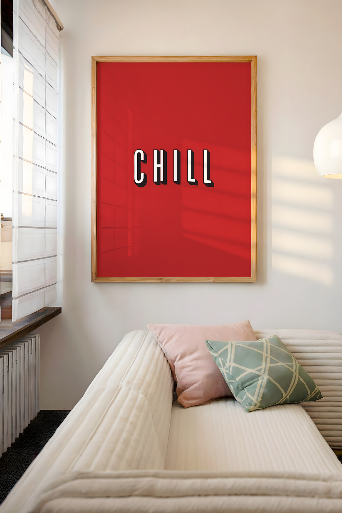 Chill Tasarım Tablo, Genç Odası, Kırmızı Tablo