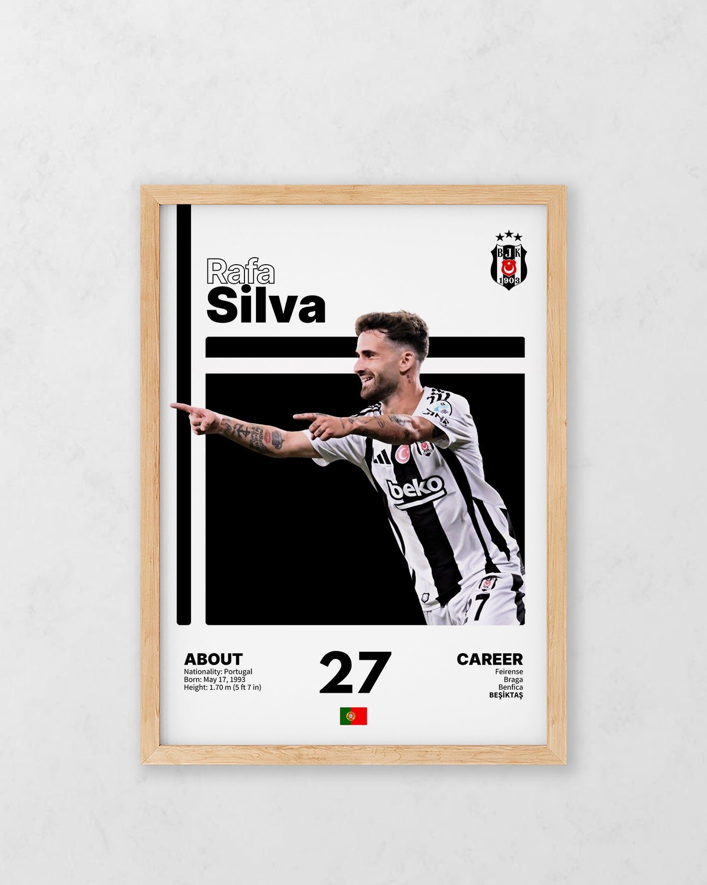 Rafa Silva Gol Tasarım Tablo