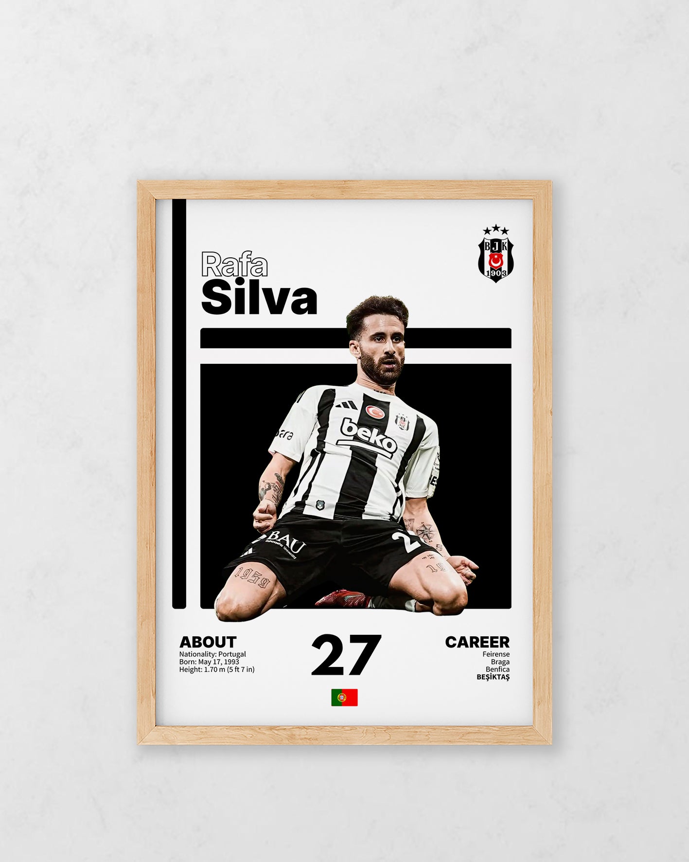 Rafa Silva Gol Tasarım Tablo