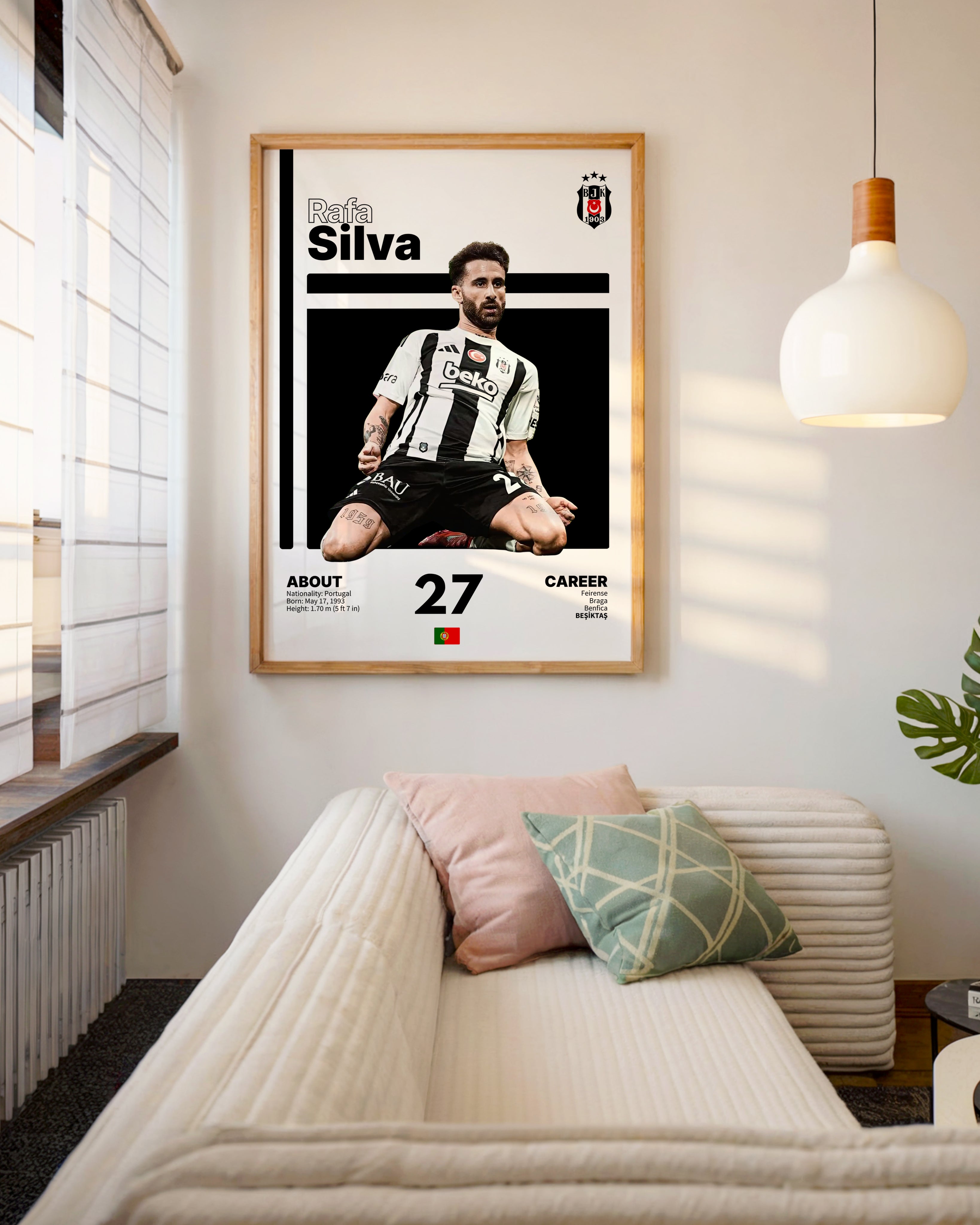 Rafa Silva Gol Tasarım Tablo