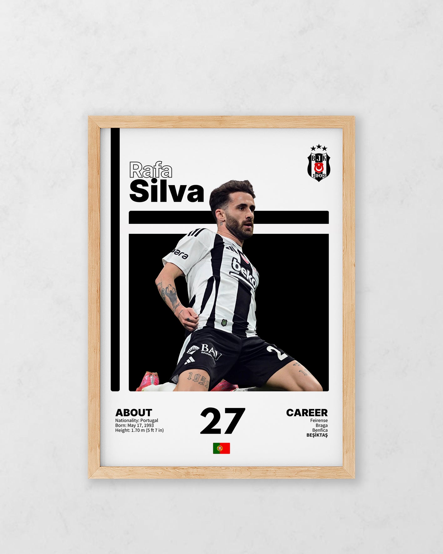 Rafa Silva Gol Tasarım Tablo