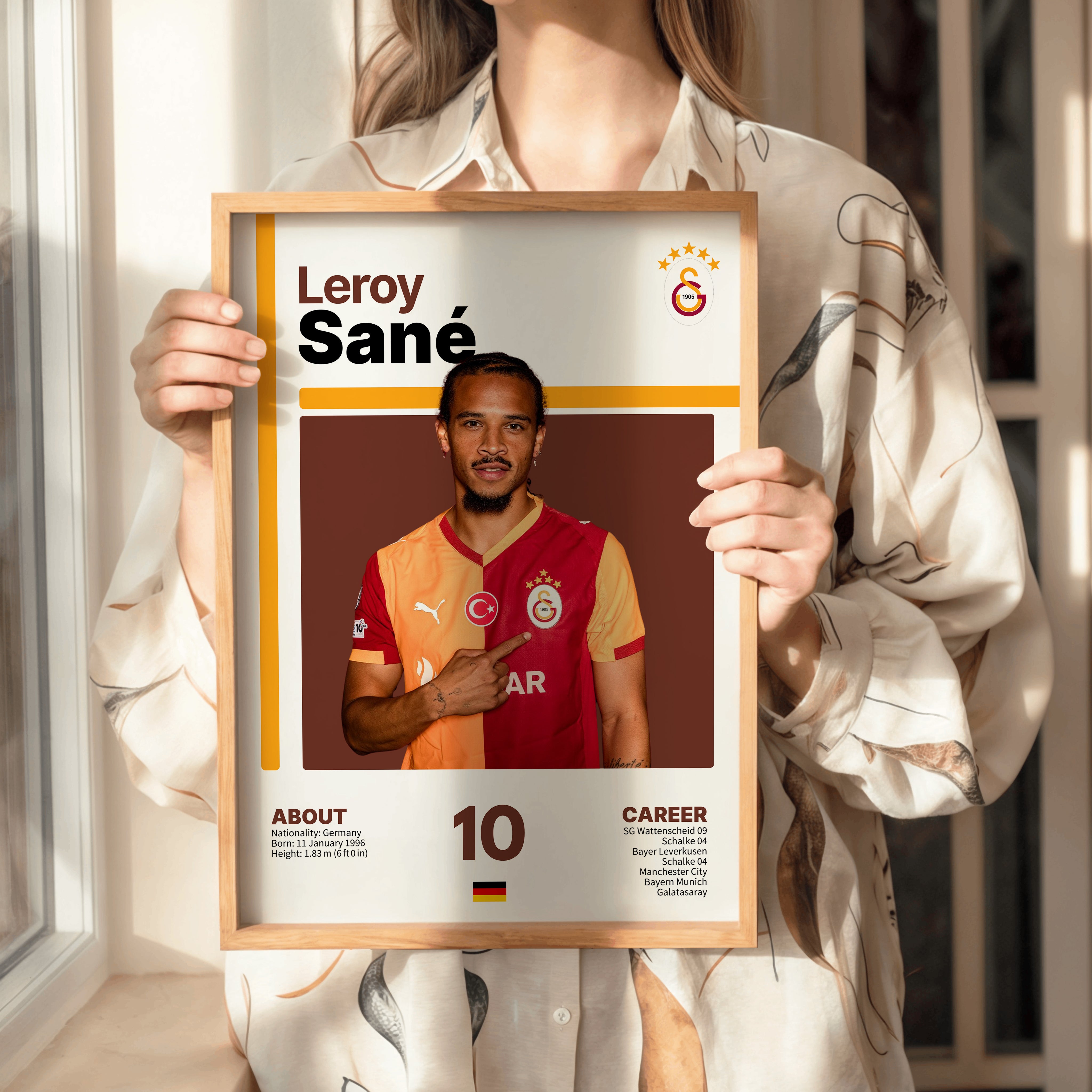 Leroy Sane X Tasarım Tablo
