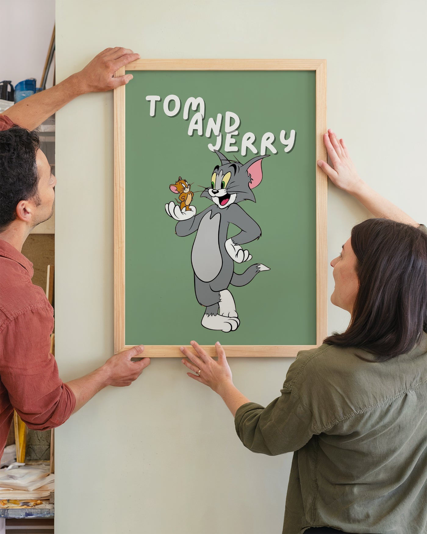 Tom ve Jerry Tasarım Tablo