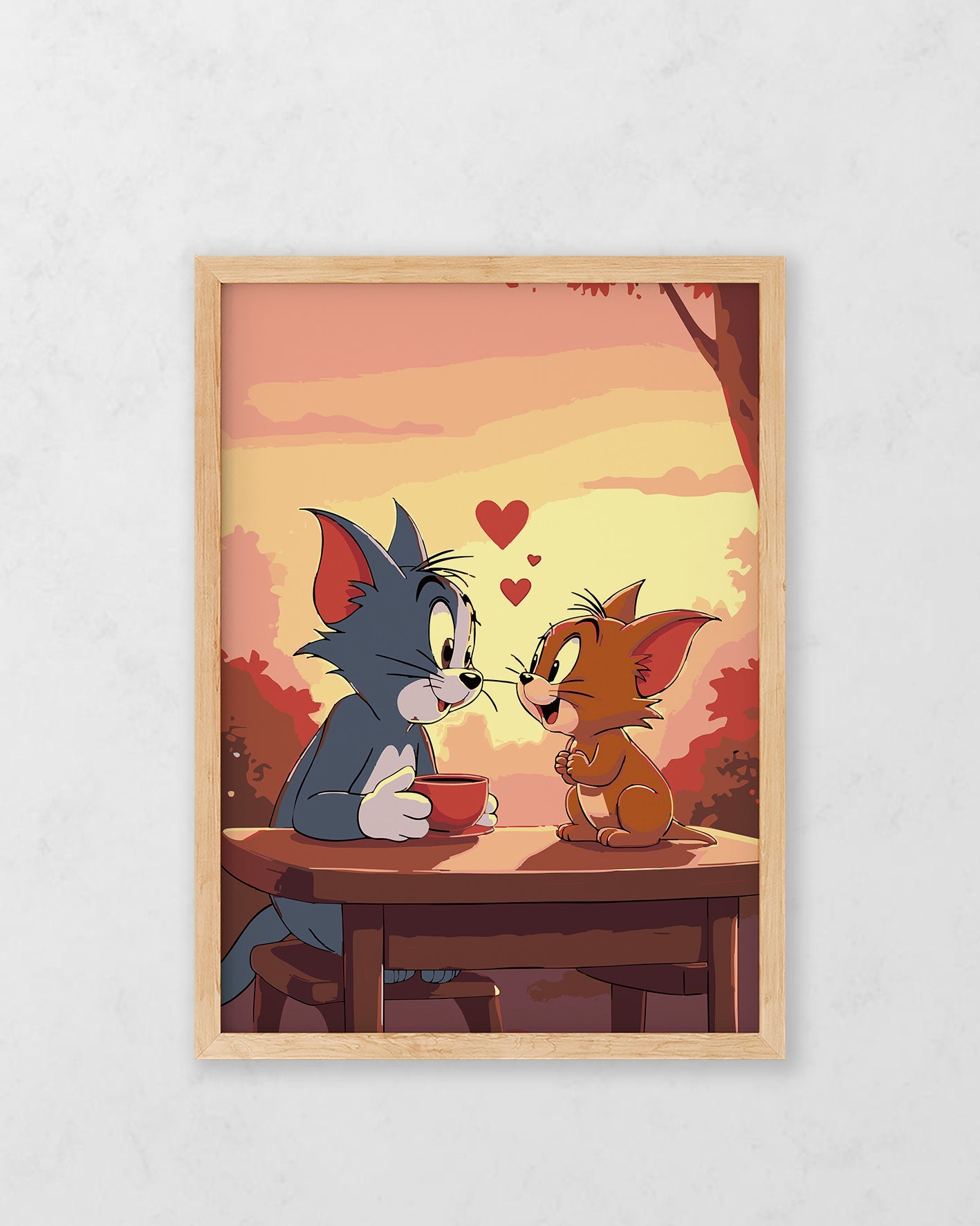 Tom ve Jerry Tasarım Tablo