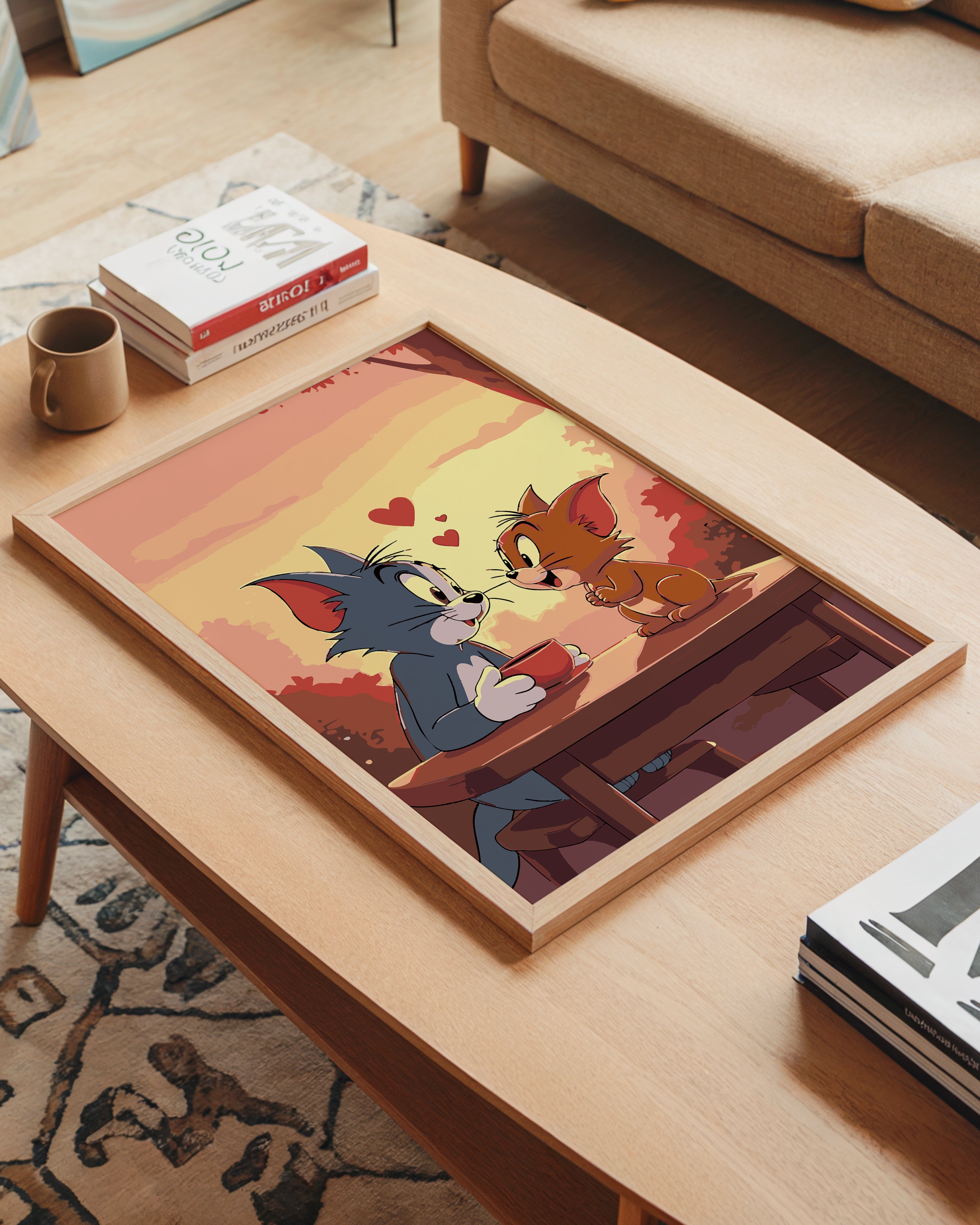 Tom ve Jerry Tasarım Tablo
