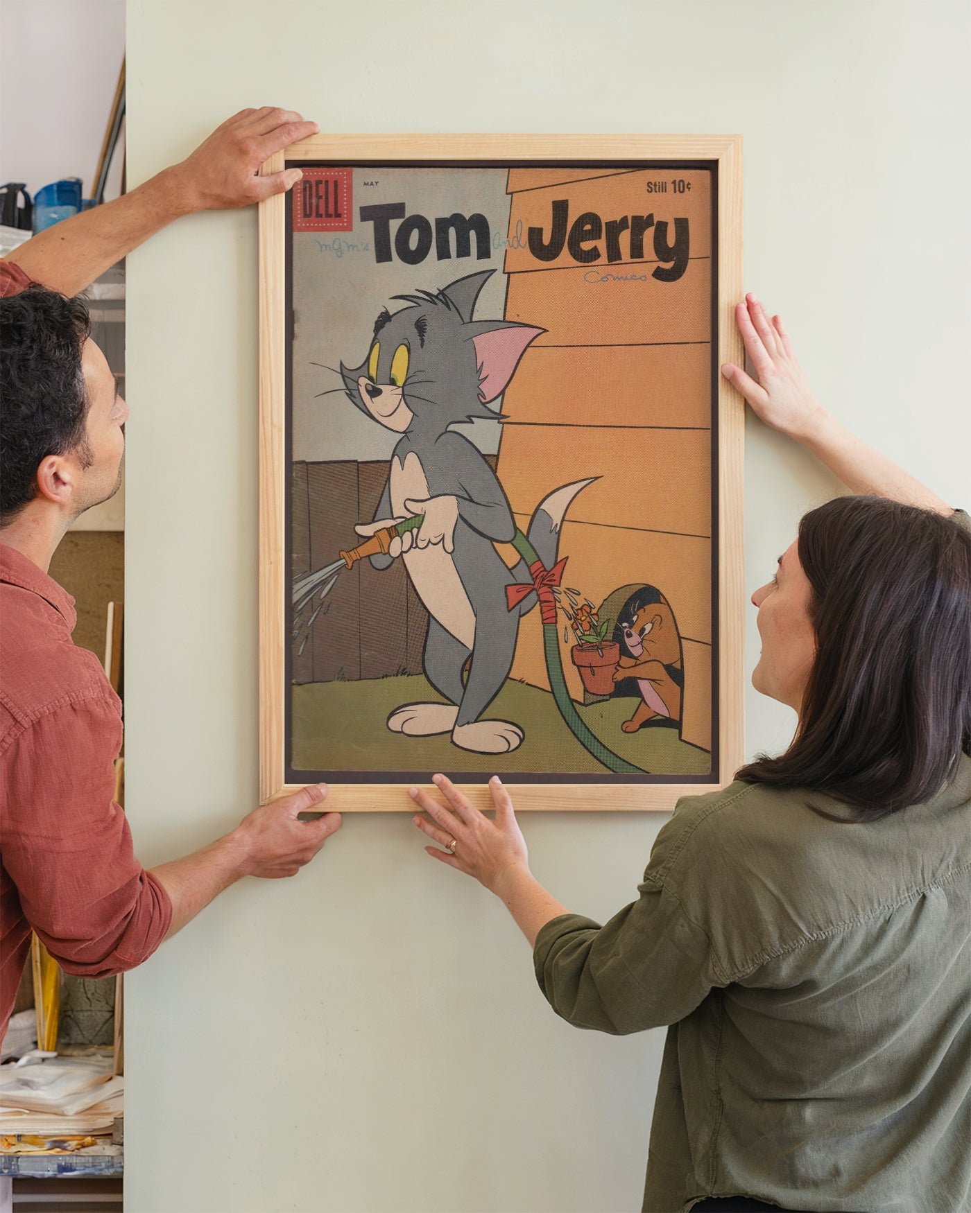 Tom ve Jerry Tasarım Tablo