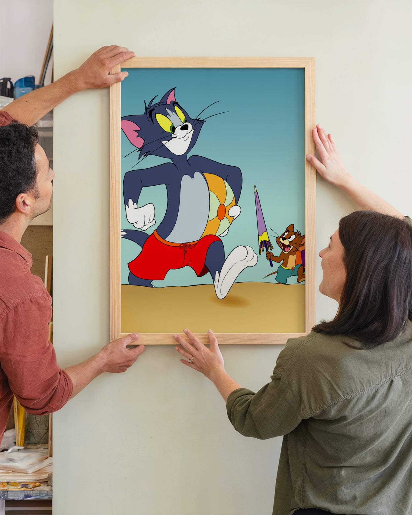 Tom ve Jerry Tasarım Tablo