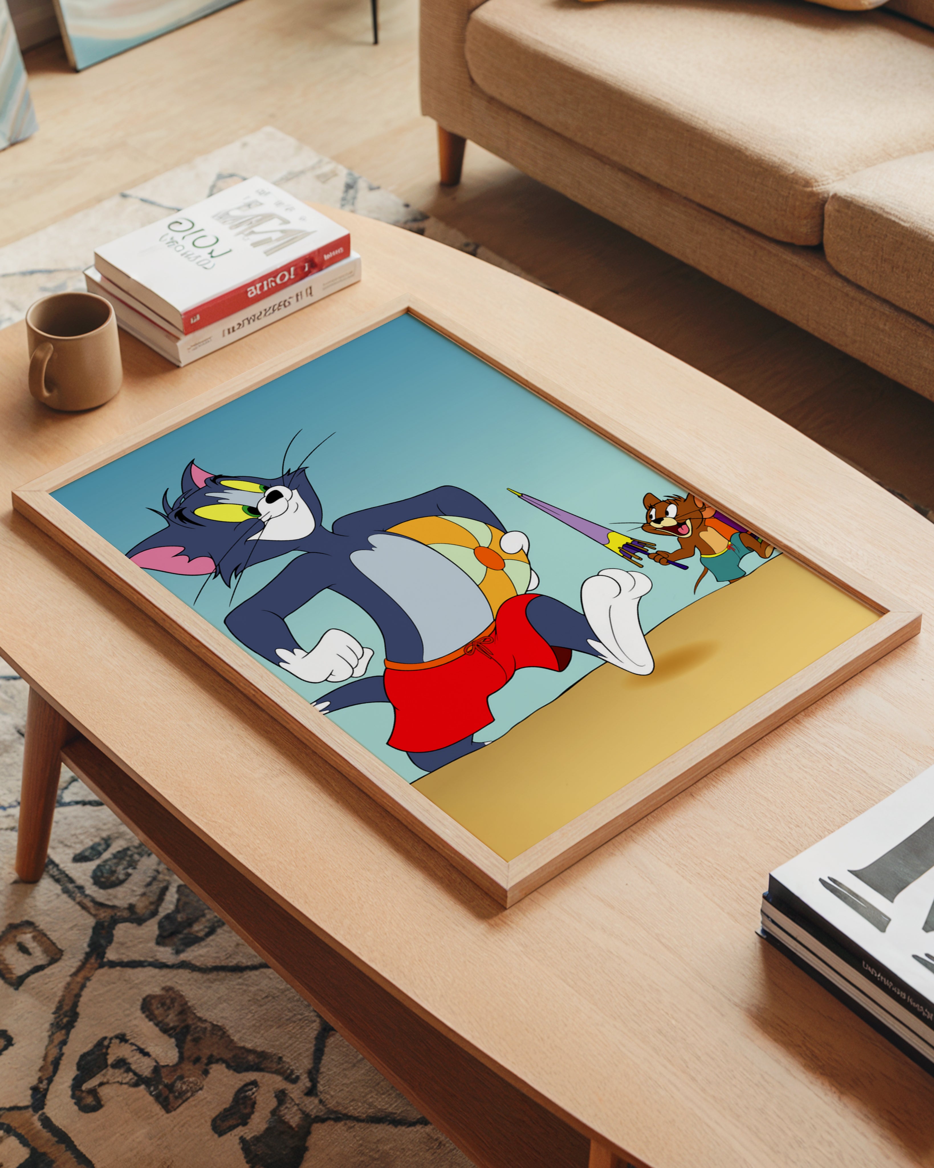 Tom ve Jerry Tasarım Tablo