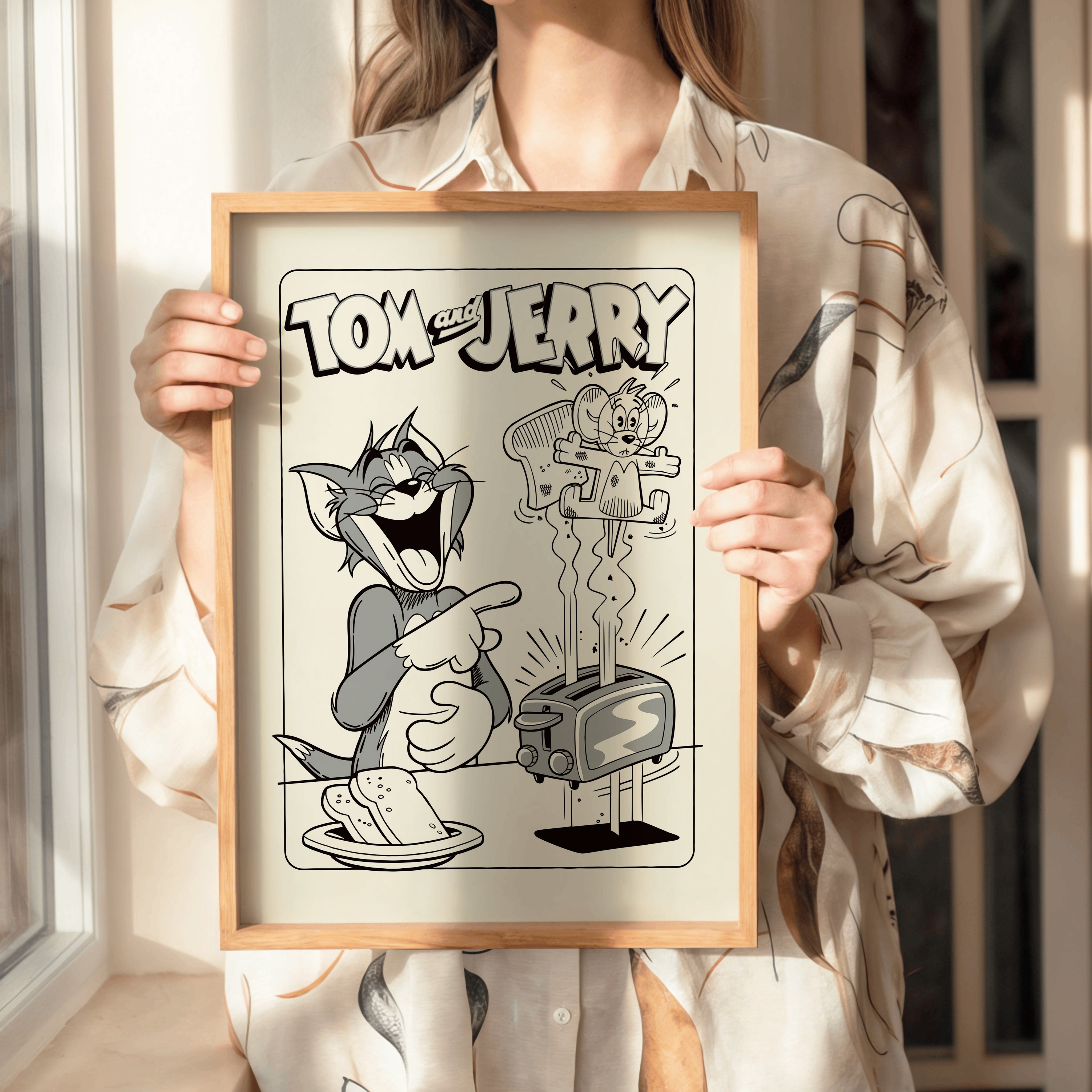 Tom ve Jerry Tasarım Tablo