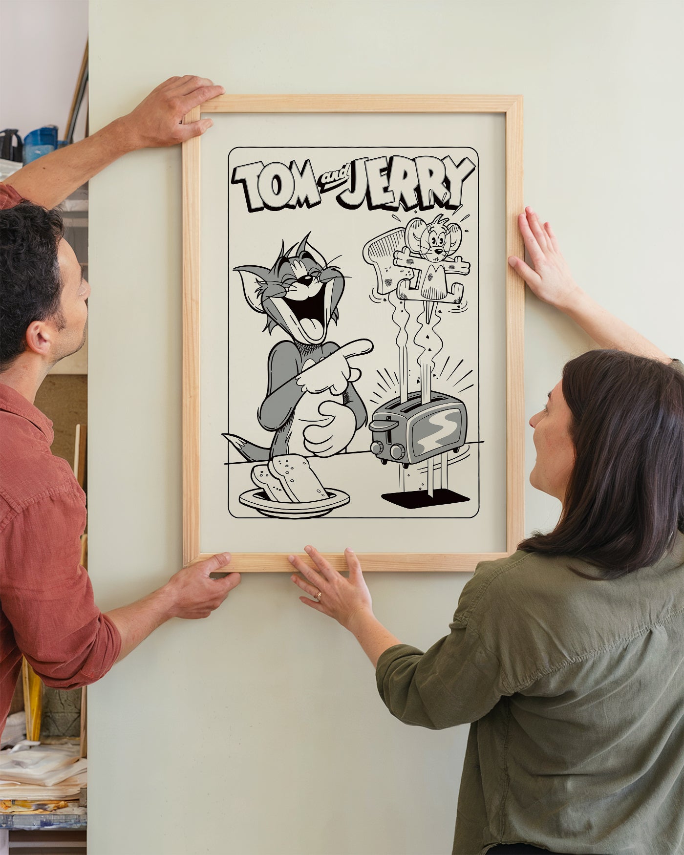 Tom ve Jerry Tasarım Tablo