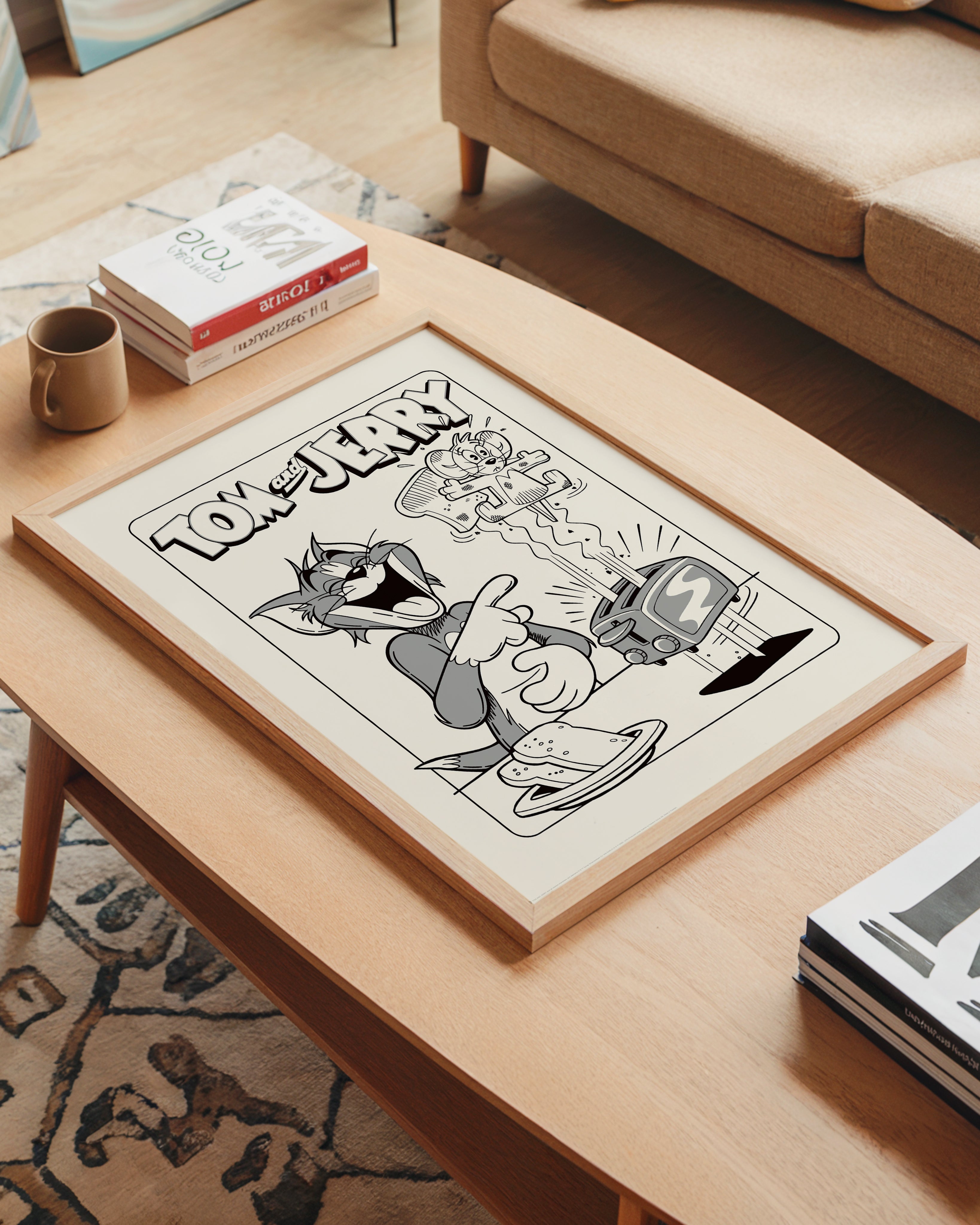 Tom ve Jerry Tasarım Tablo