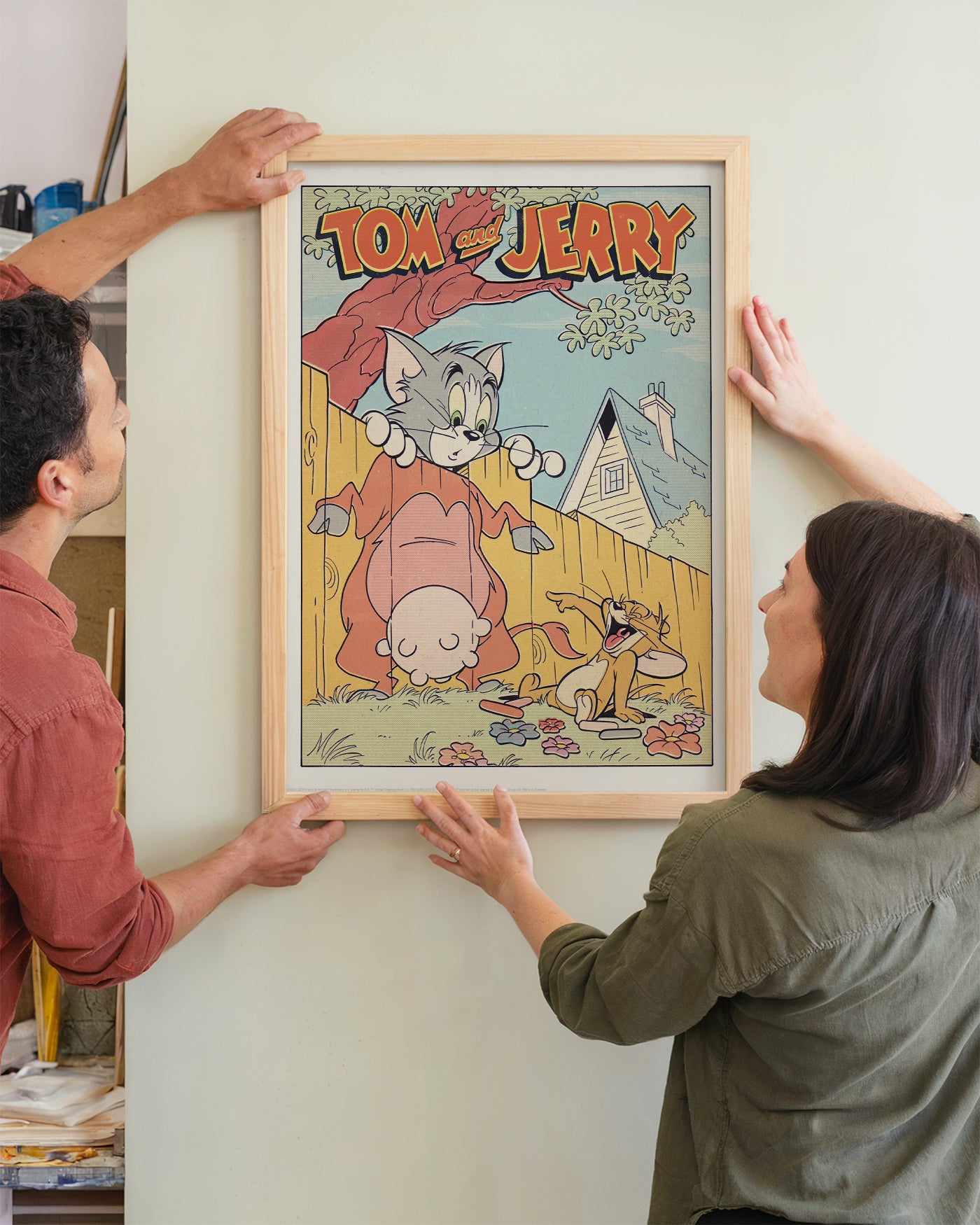 Tom ve Jerry Tasarım Tablo