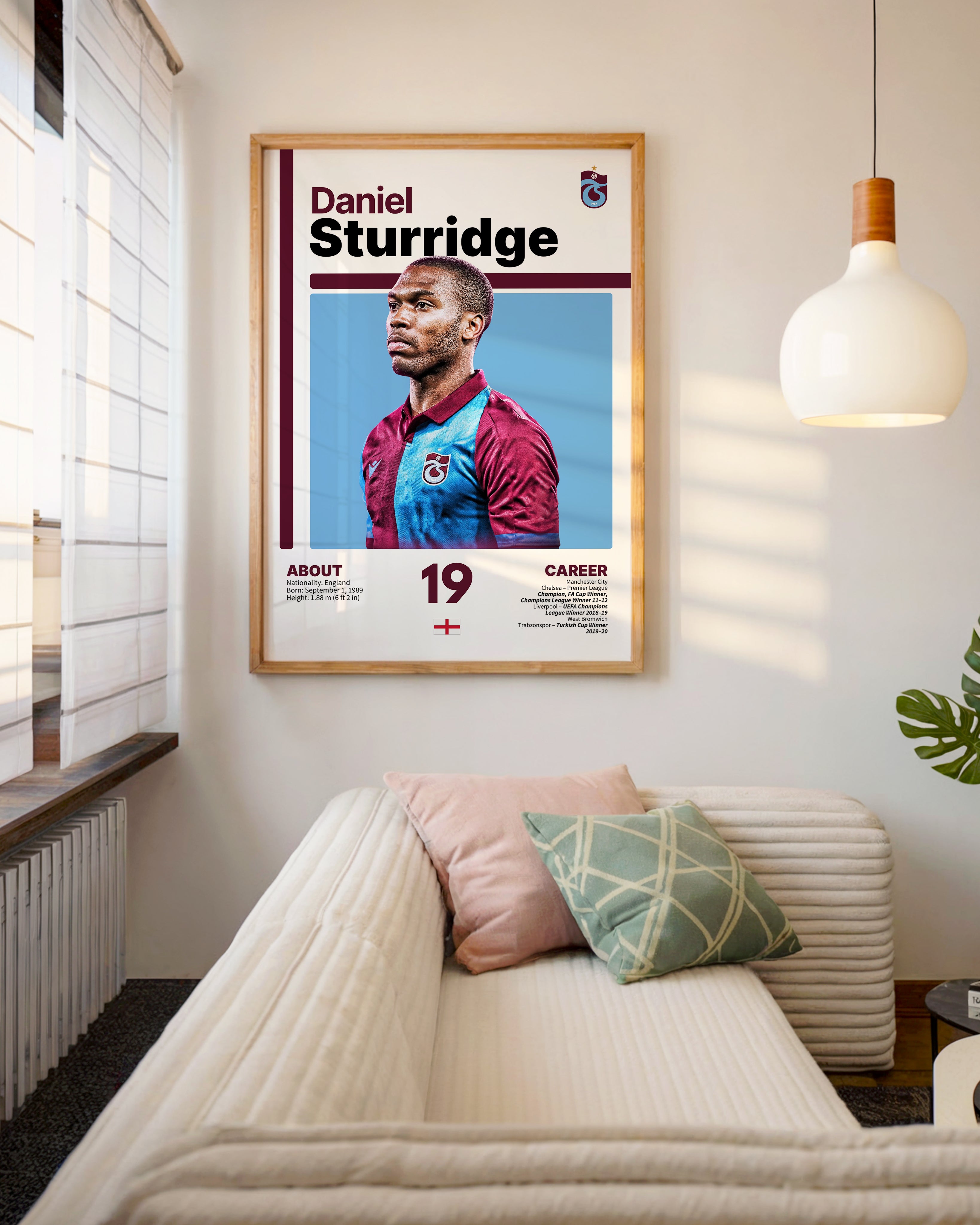 Daniel Sturridge Tasarım Tablo