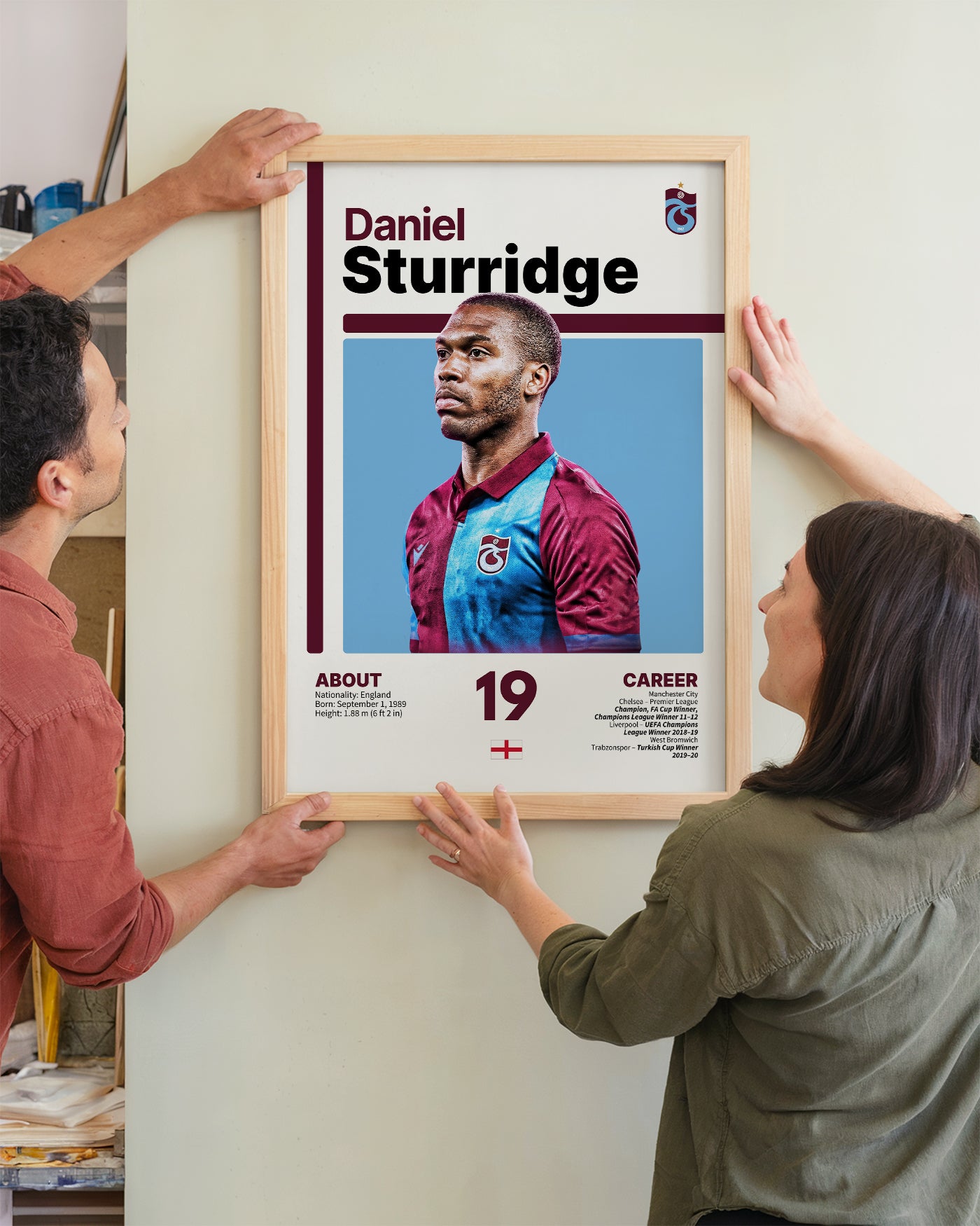 Daniel Sturridge Tasarım Tablo