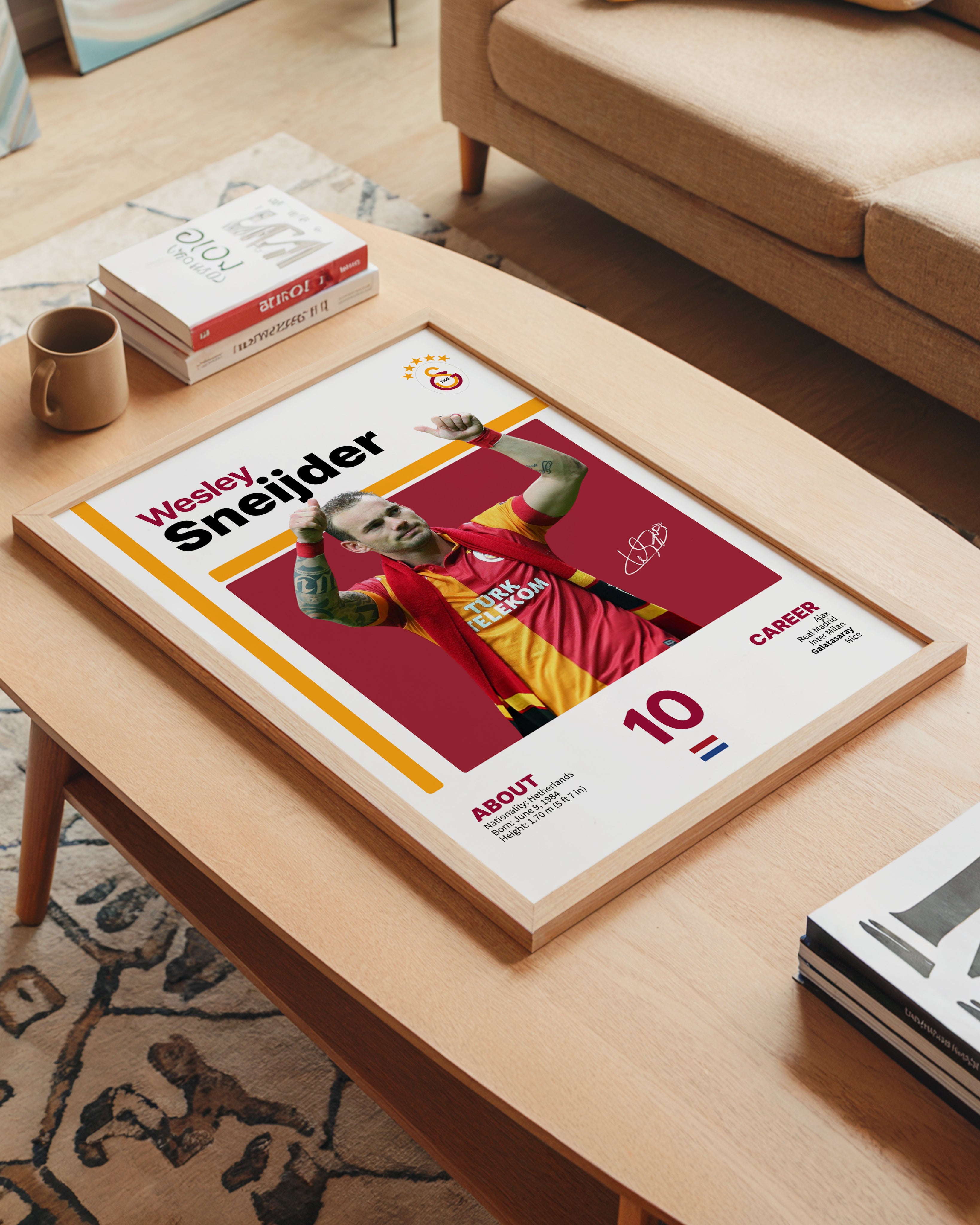 Wesley Sneijder Tasarım Tablo