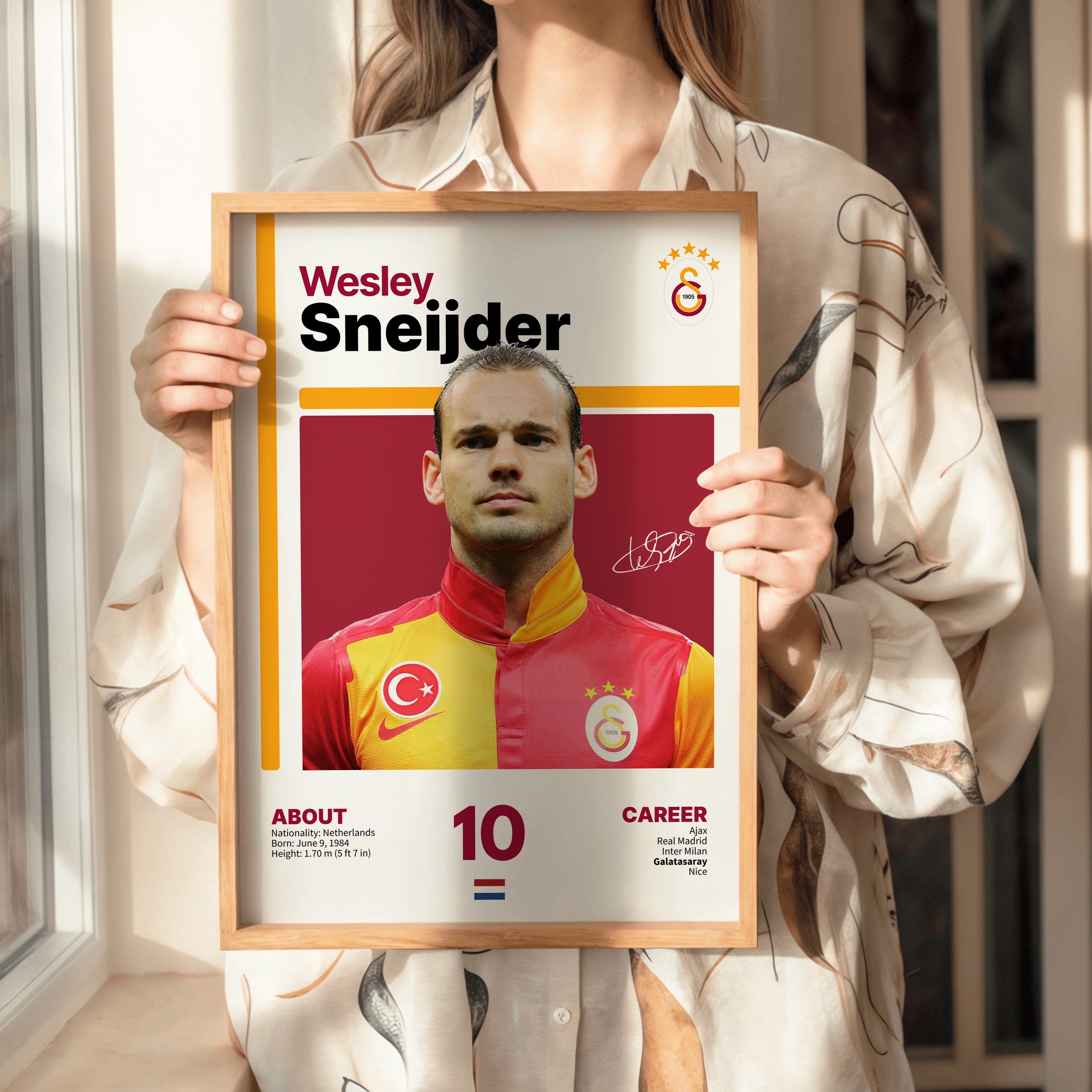 Wesley Sneijder X Tasarım Tablo