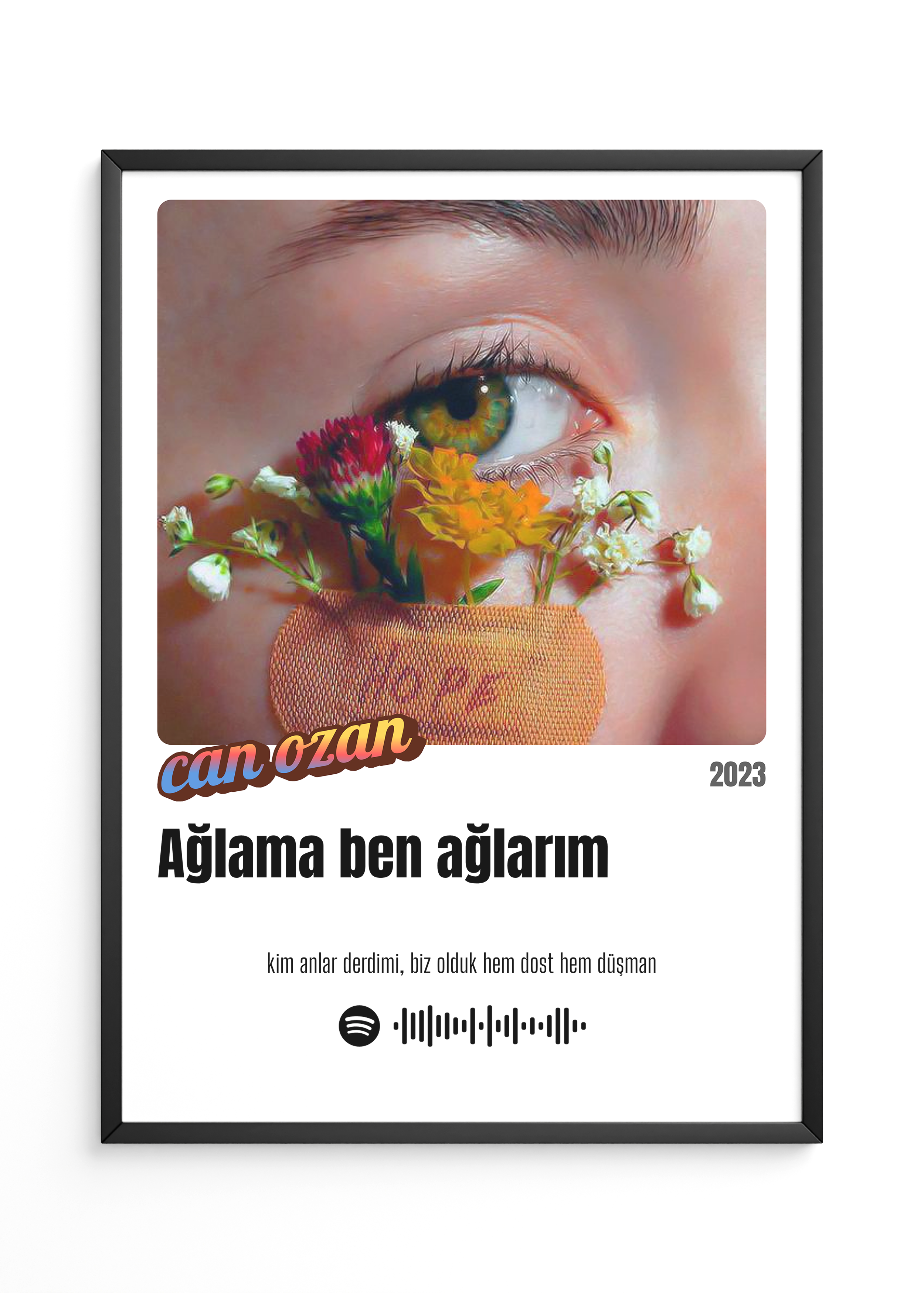 Can Ozan - Ağlama Ben Ağlarım Tasarım Tablo