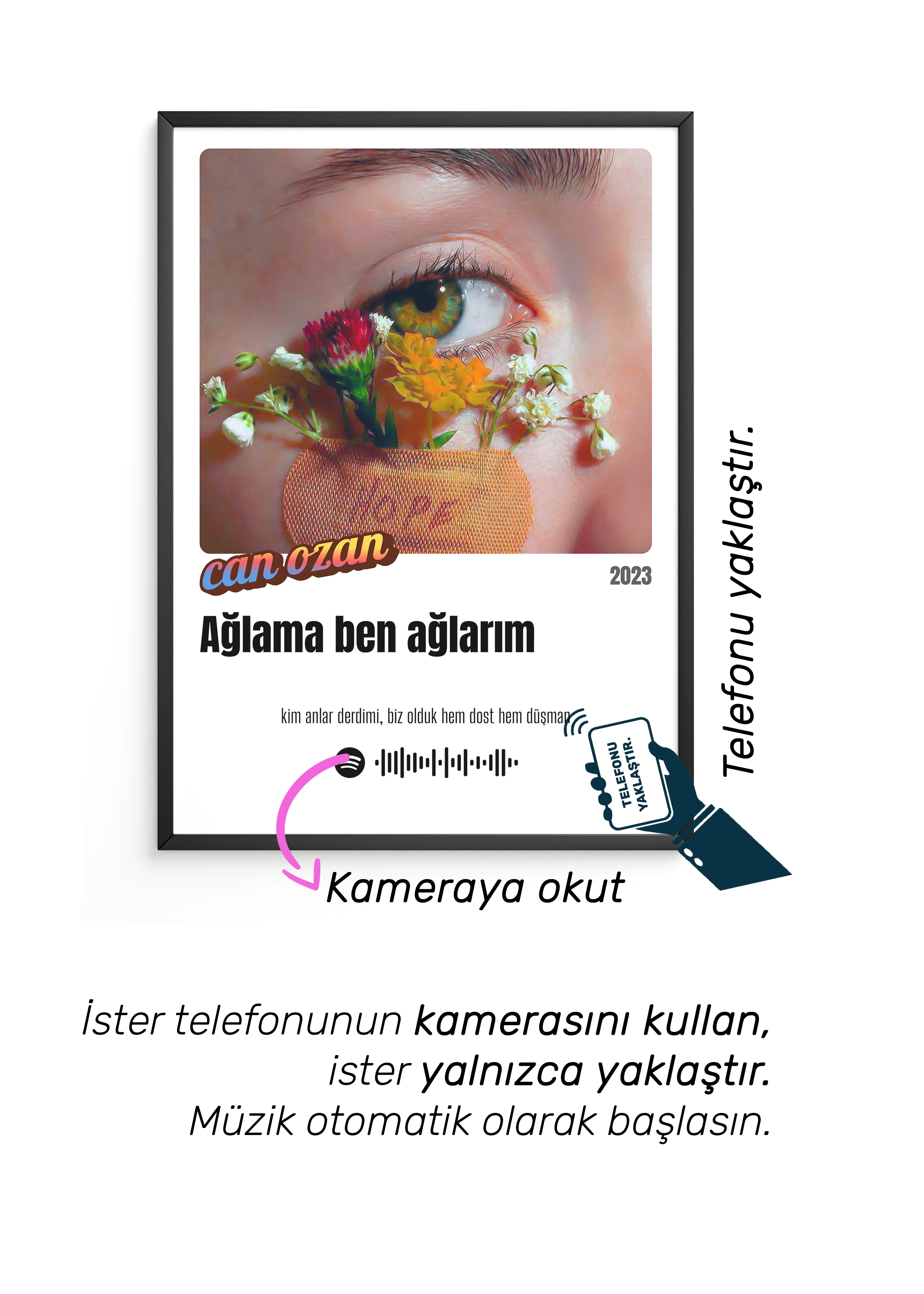 Can Ozan - Ağlama Ben Ağlarım Tasarım Tablo