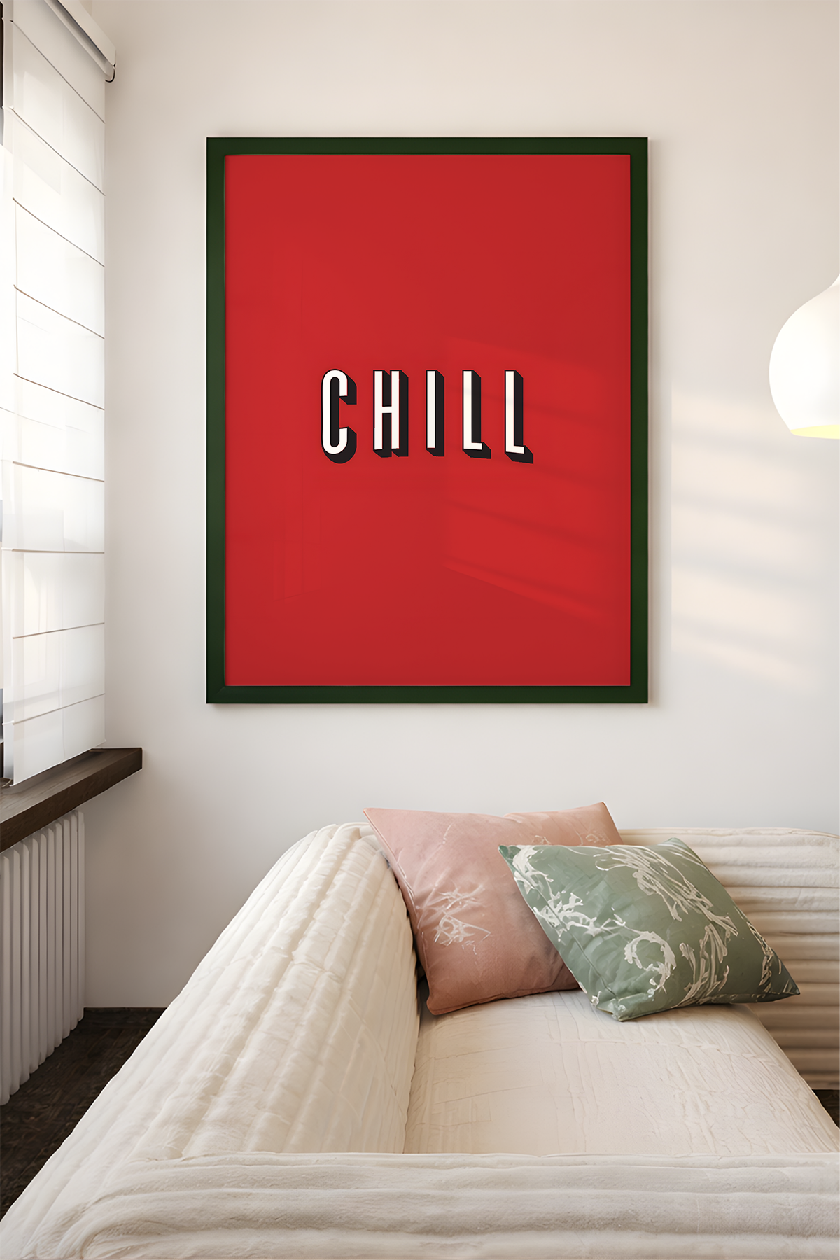 Chill Tasarım Tablo, Genç Odası, Kırmızı Tablo