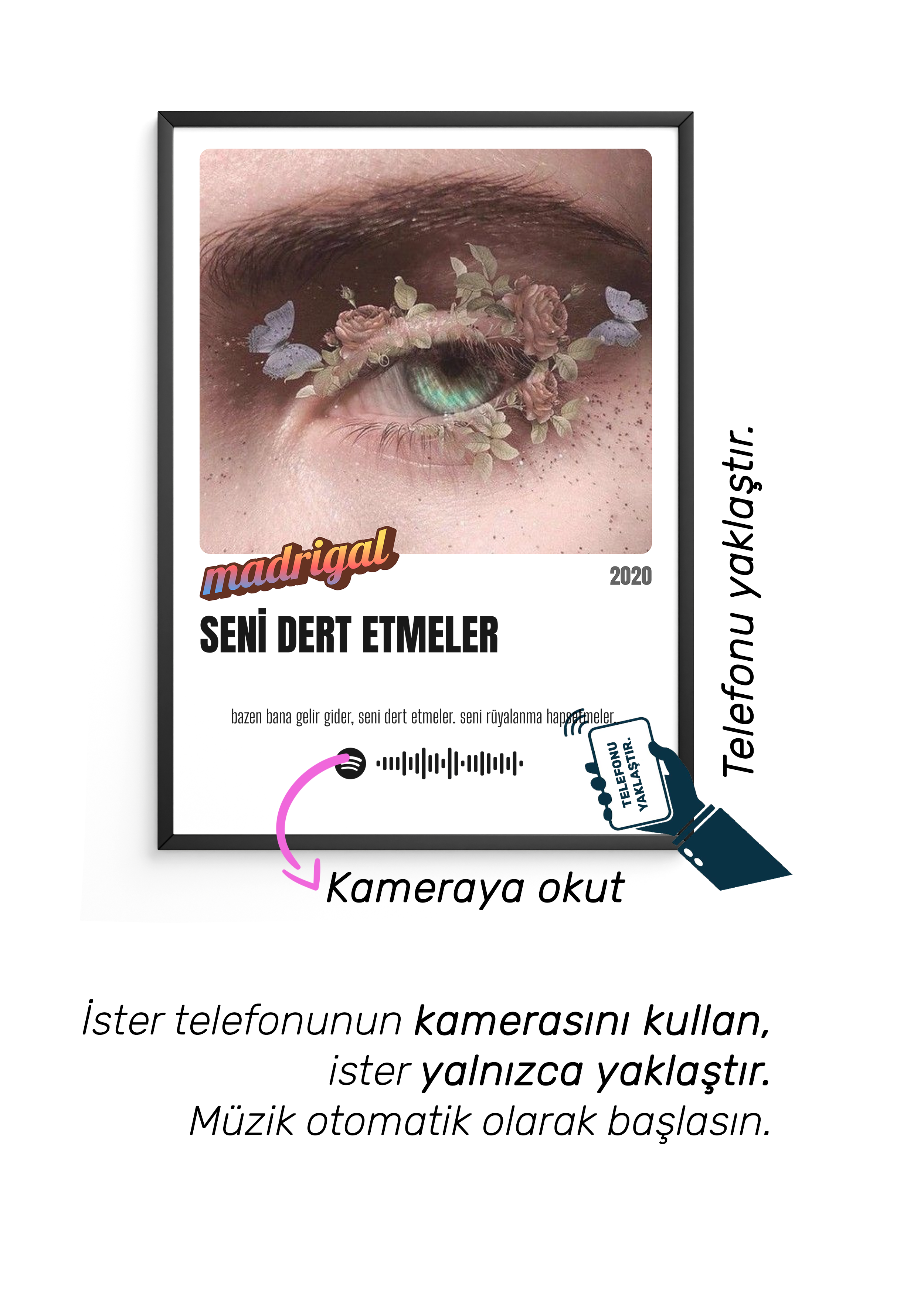 Madrigal - Seni Dert Etmeler Tasarım Tablo