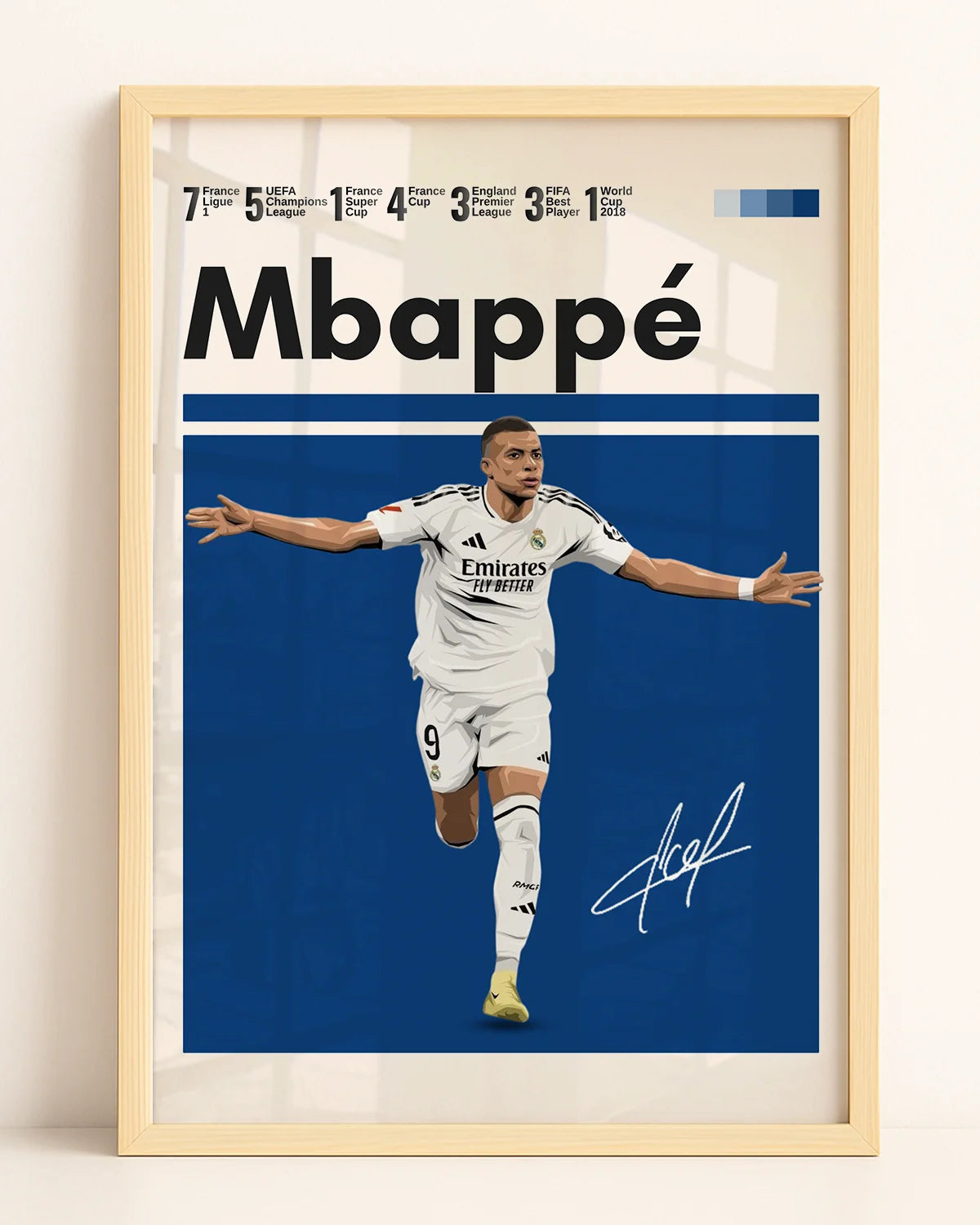 Mbappe Tasarım Tablo