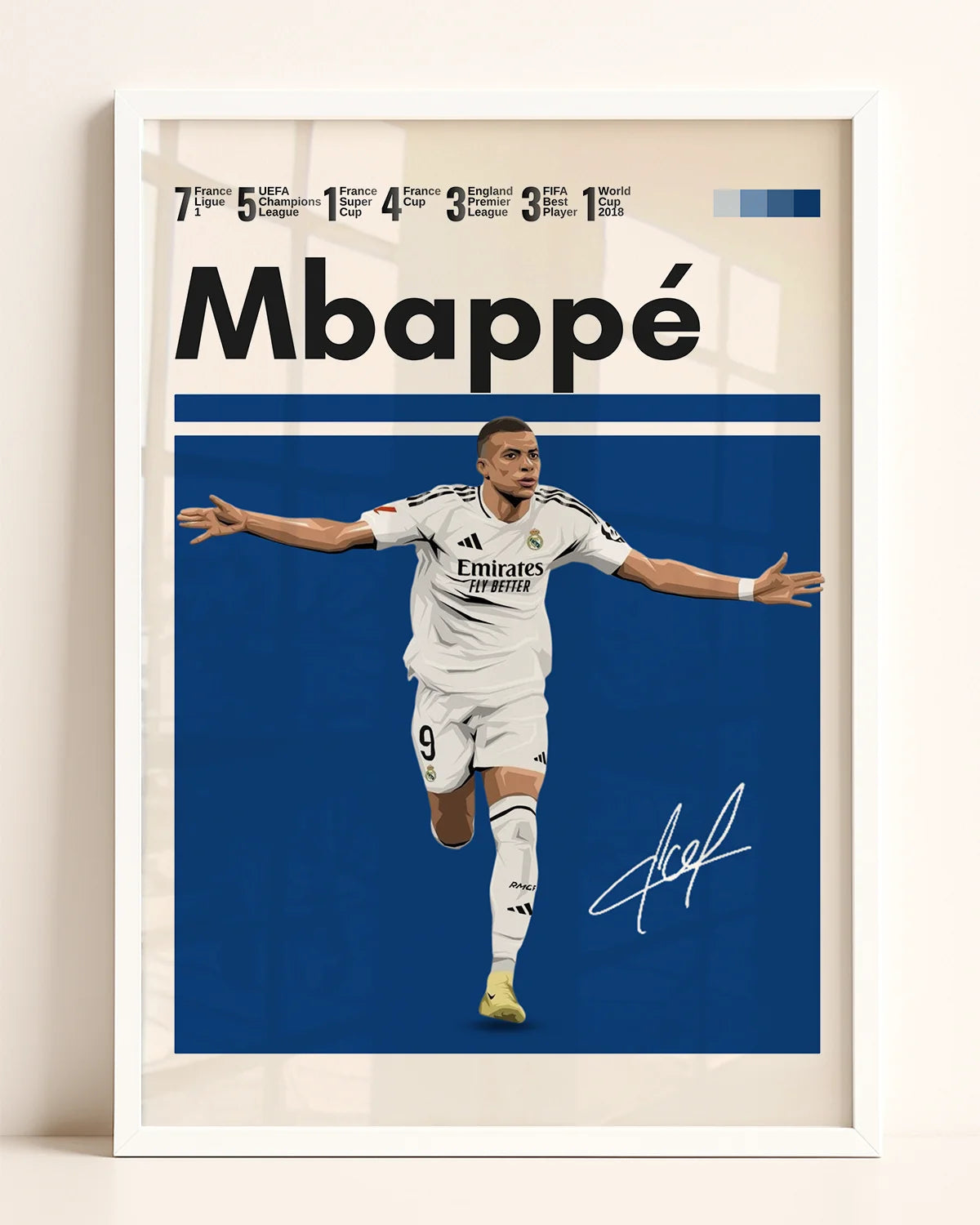 Mbappe Tasarım Tablo