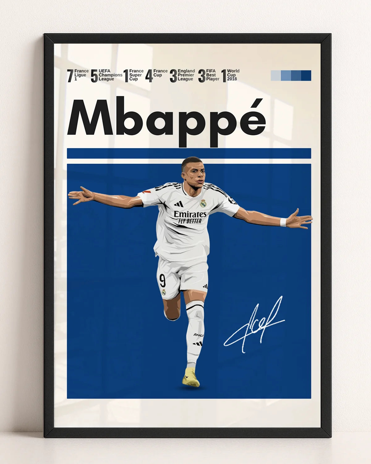 Mbappe Tasarım Tablo