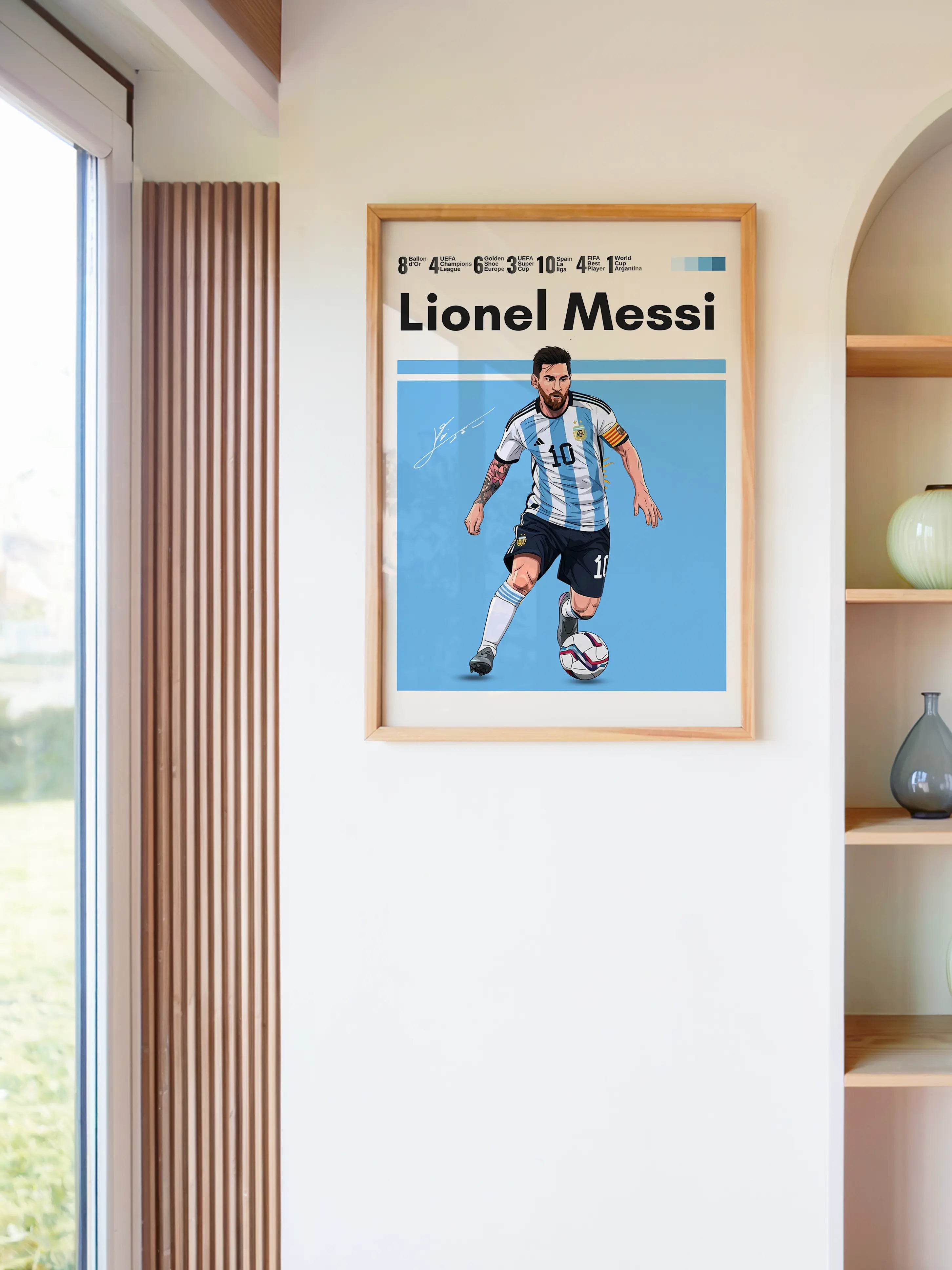 Messi Arjantin Tasarım Tablo