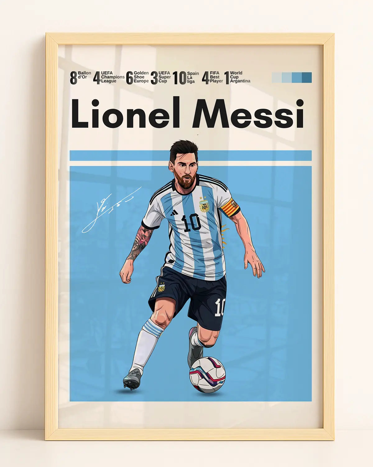 Messi Arjantin Tasarım Tablo