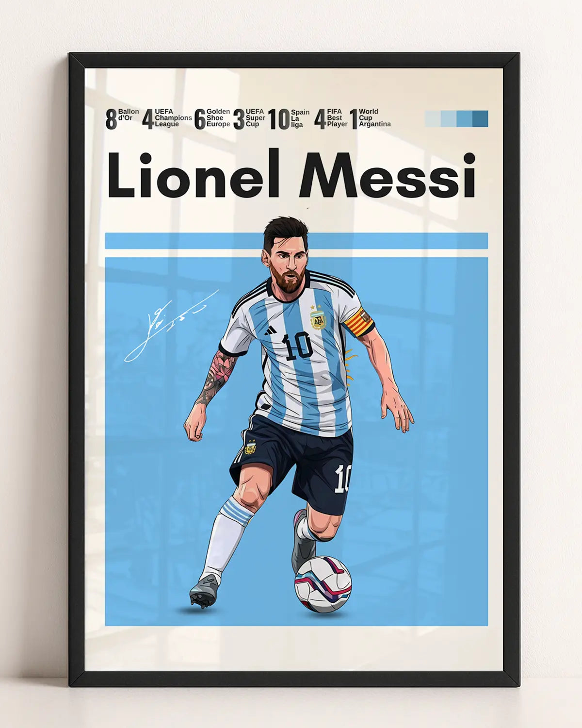 Messi Arjantin Tasarım Tablo