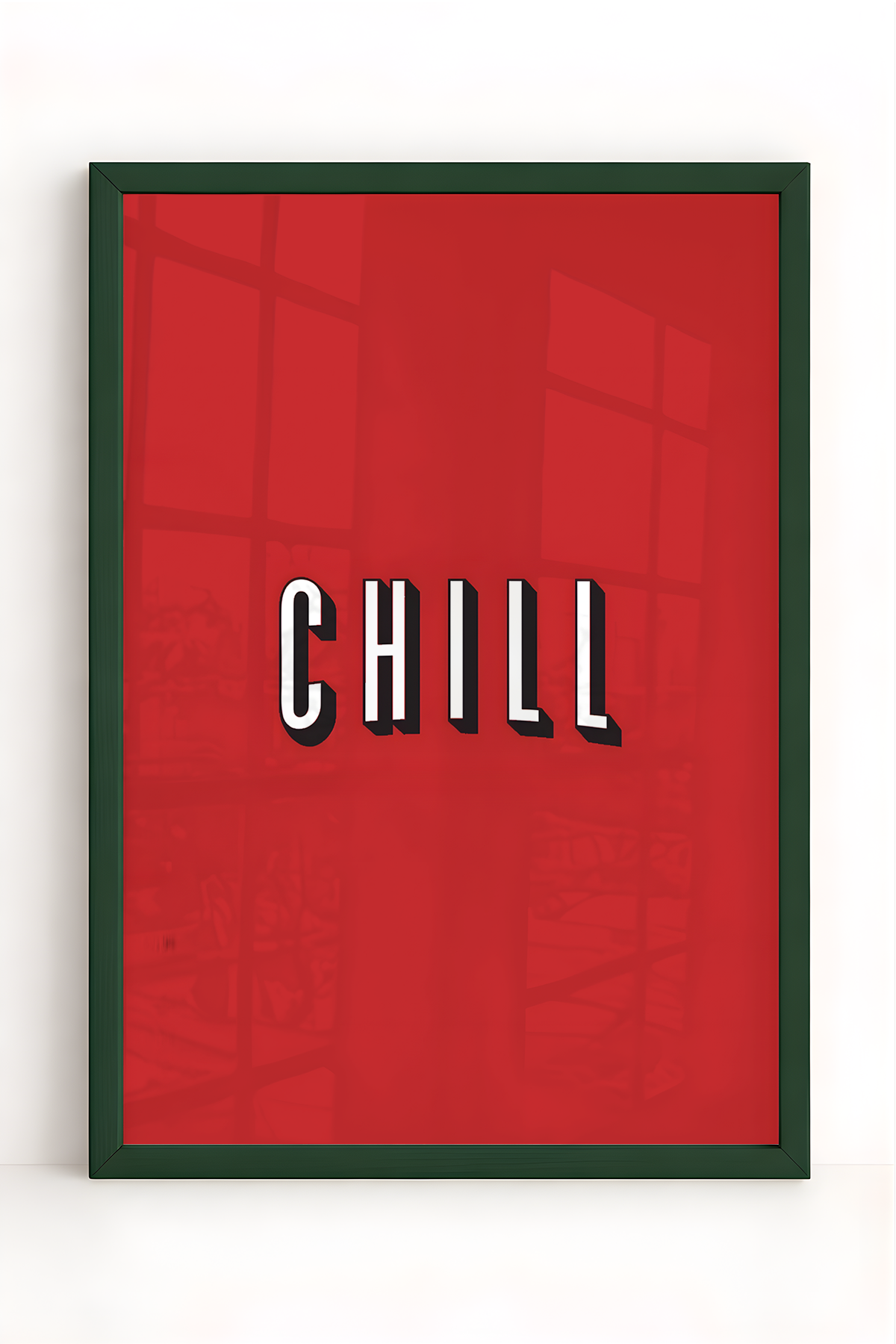 Chill Tasarım Tablo, Genç Odası, Kırmızı Tablo